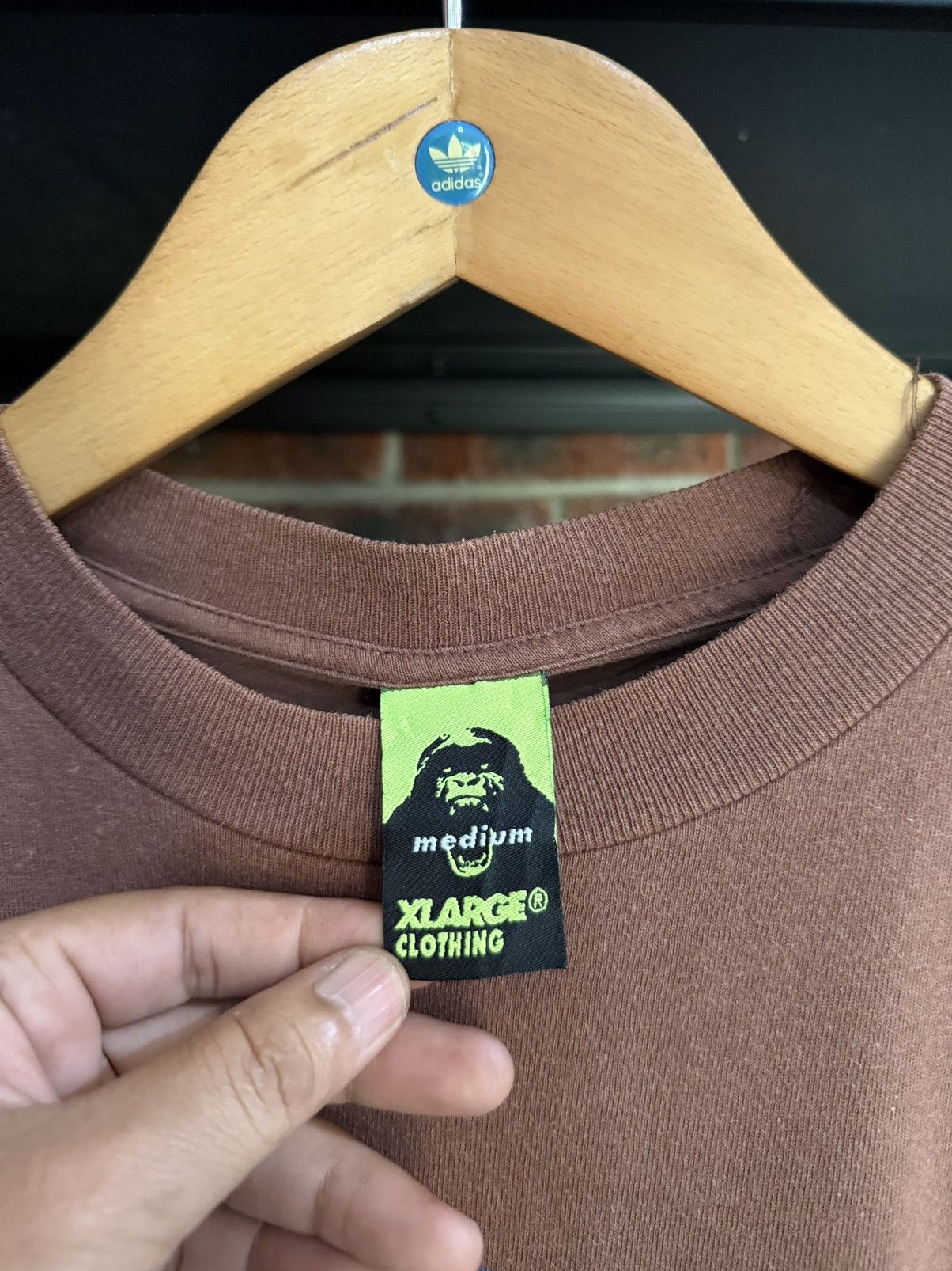 Vintage × Xlarge Vintage 90s Xlarge Vie Moderne Faded Usa Tee Size US M / EU 48-50 / 2 - 3 Thumbnail
