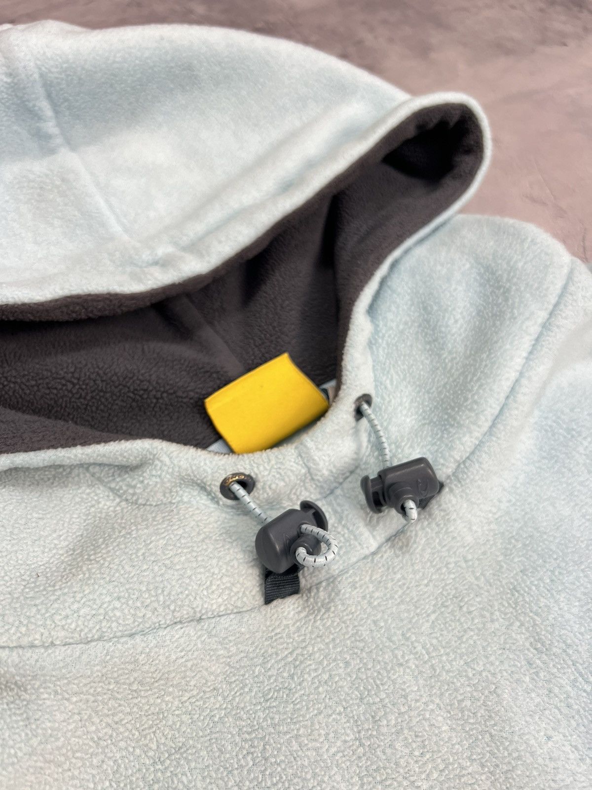 O'Neill × Vintage Vintage O'Neill Big Logo Blue Fleece Hoodie Size M / US 6-8 / IT 42-44 - 3 Thumbnail