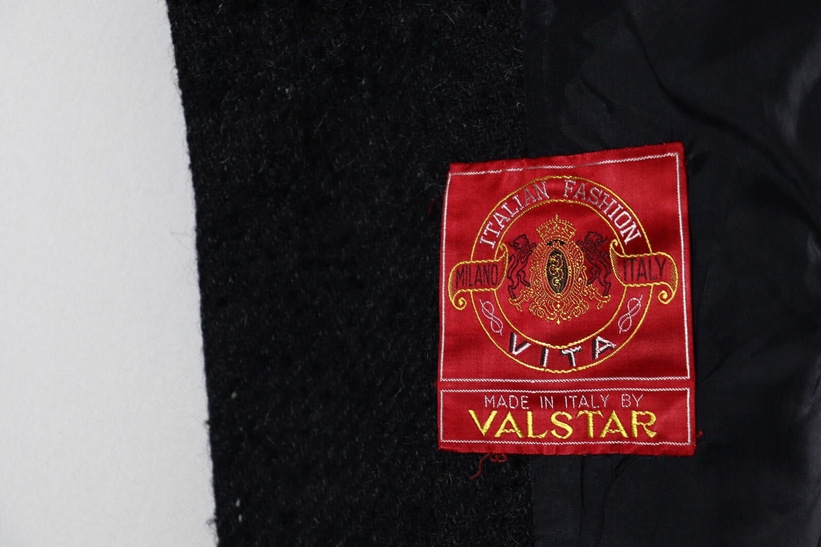 Valstar Vintage Vita by Valstar Wool Gray Stripe Coat Jacket Size L Size L / US 10 / IT 46 - 8 Thumbnail