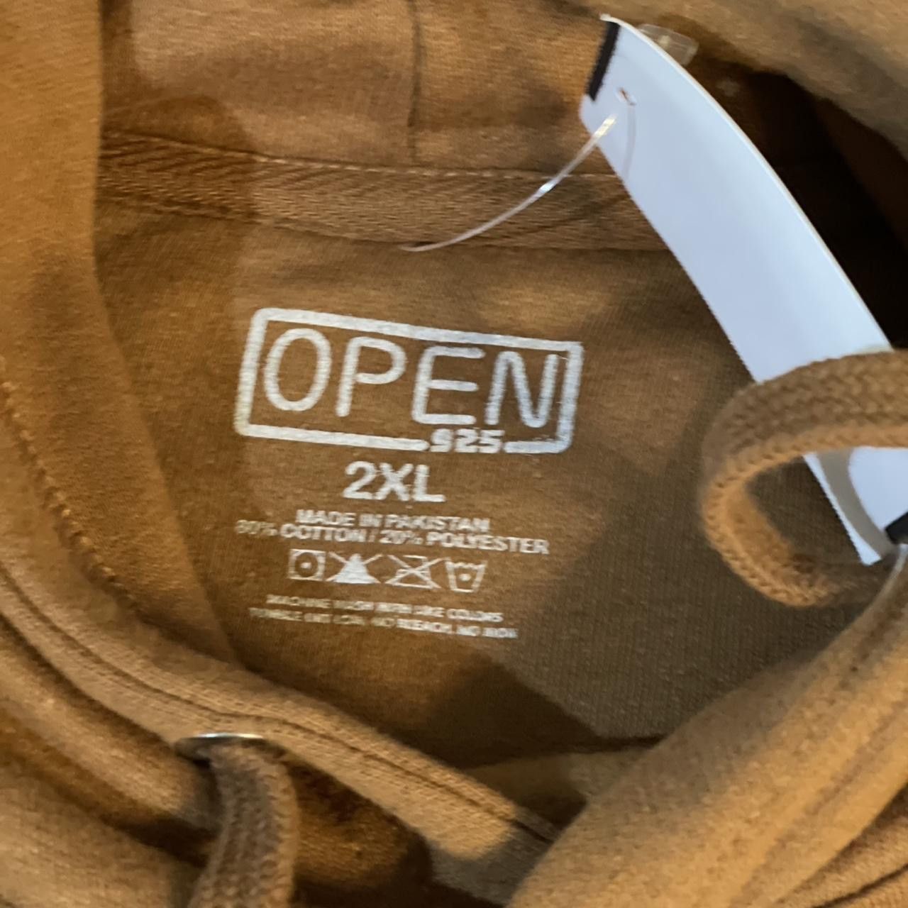 Other OPEN 925 Brown Tiger Graphic Hoodie 2XL Size US XXL / EU 58 / 5 - 2 Thumbnail