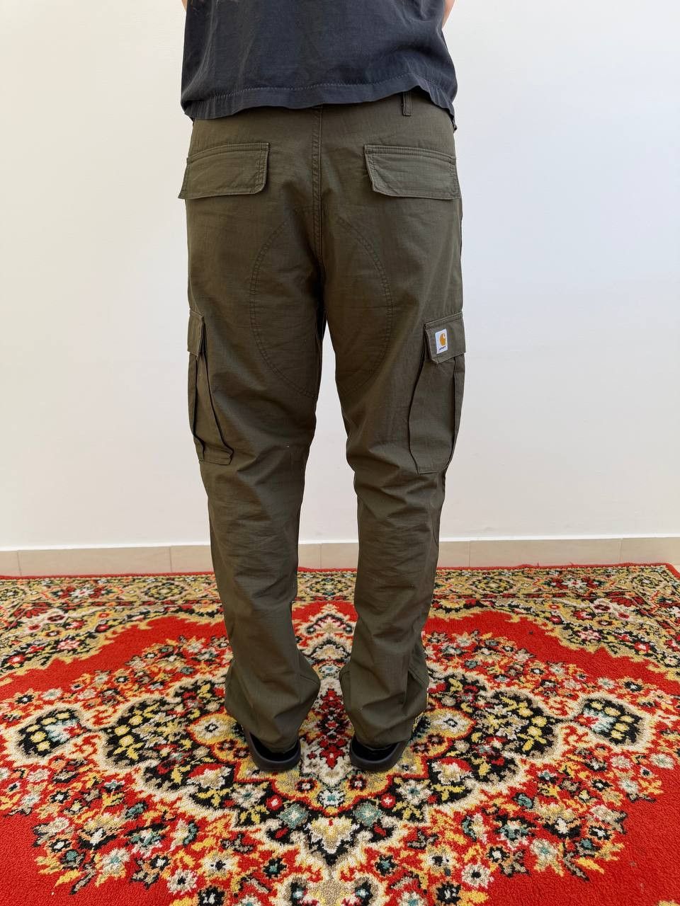 Carhartt Carhartt Cargo Carpenter Work Y2K Baggy Pants Size US 34 / EU 50 - 2 Thumbnail