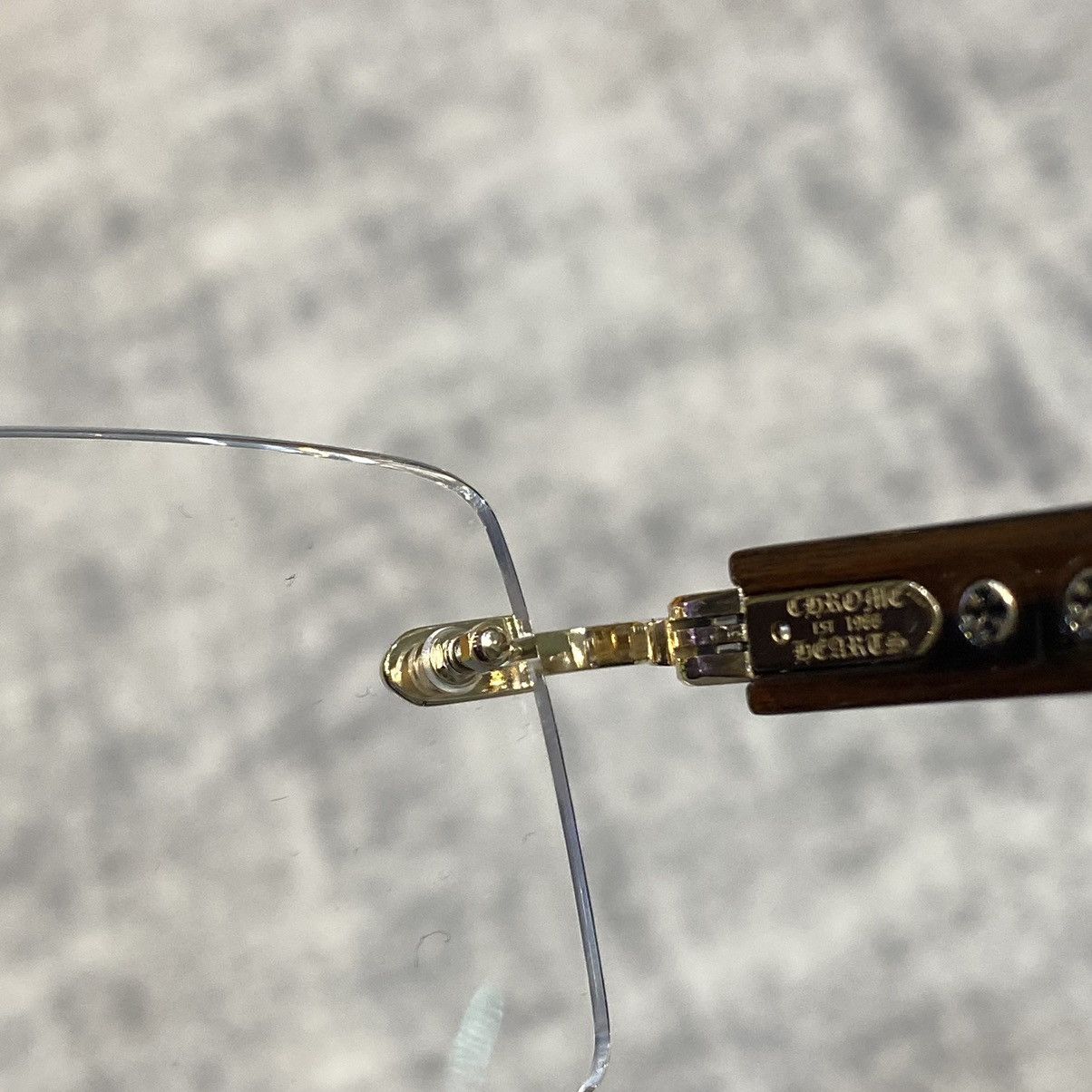 Chrome Hearts DEEP II GOLD PLATED - WOOD EBONY WALUNT Size ONE SIZE - 6 Thumbnail