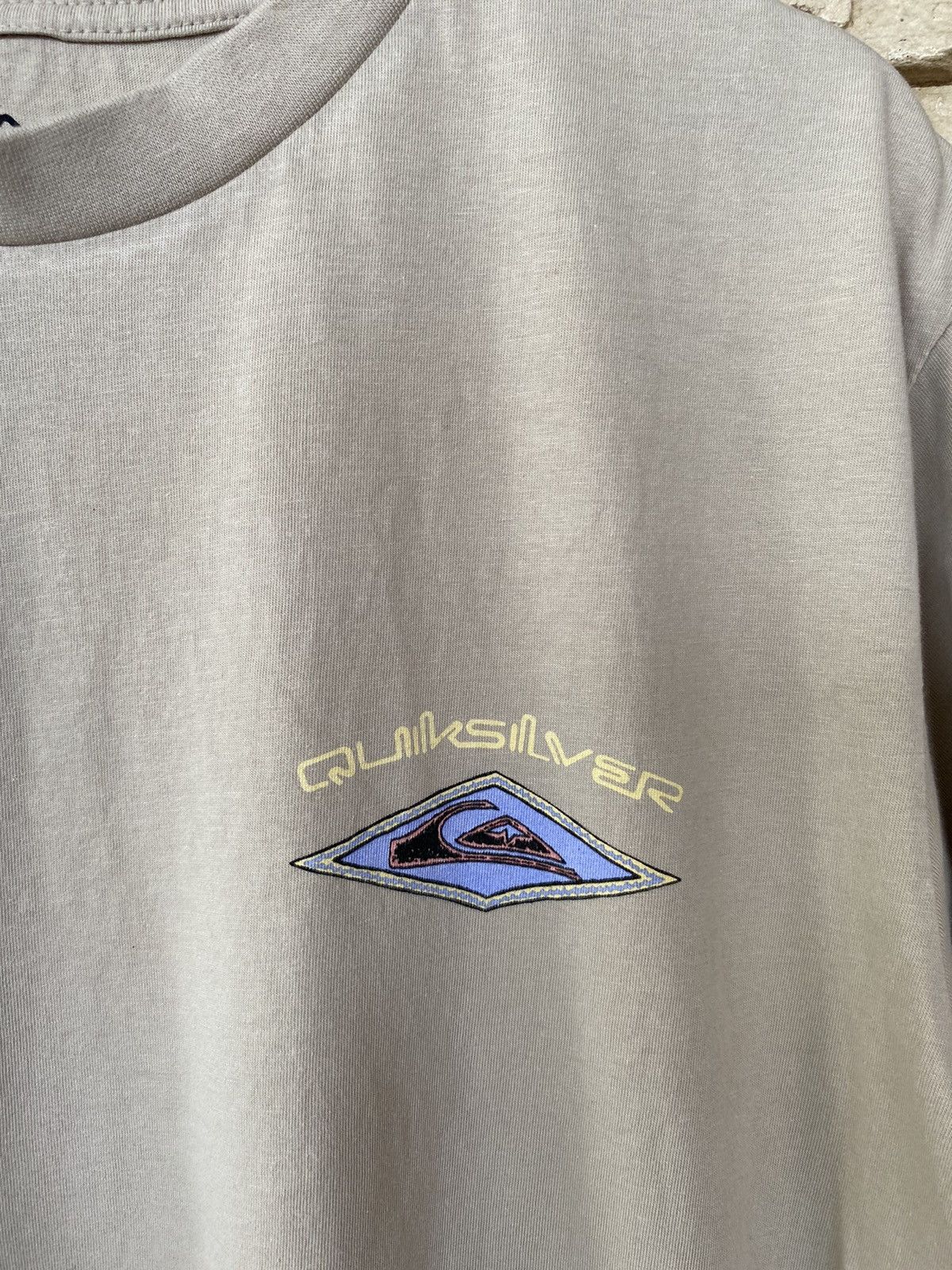 Quiksilver Quiksilver Backhit Logo Surfing Tees y2k billabong vintage Size US L / EU 52-54 / 3 - 7 Thumbnail