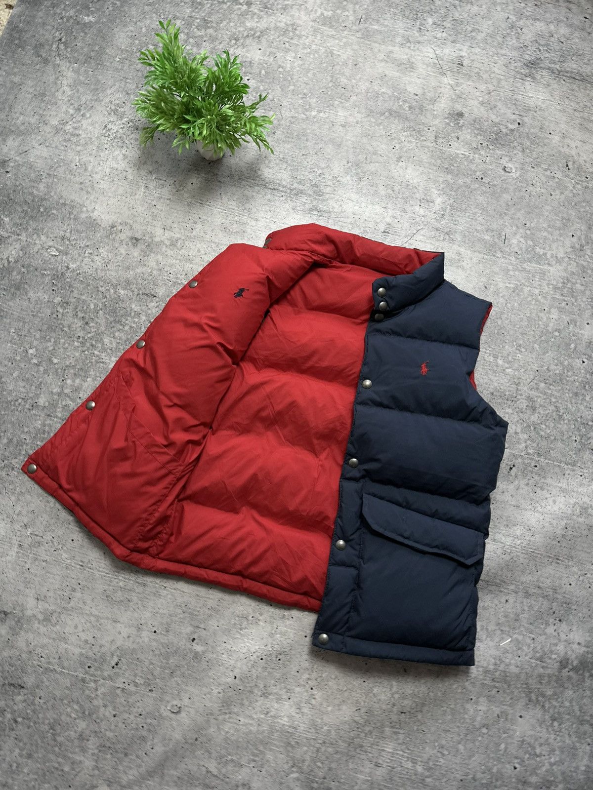 Polo Ralph Lauren Polo Ralph Lauren Down Puffer Vest Y2K Hype Women’s Gilet Size S / US 4 / IT 40 - 3 Thumbnail
