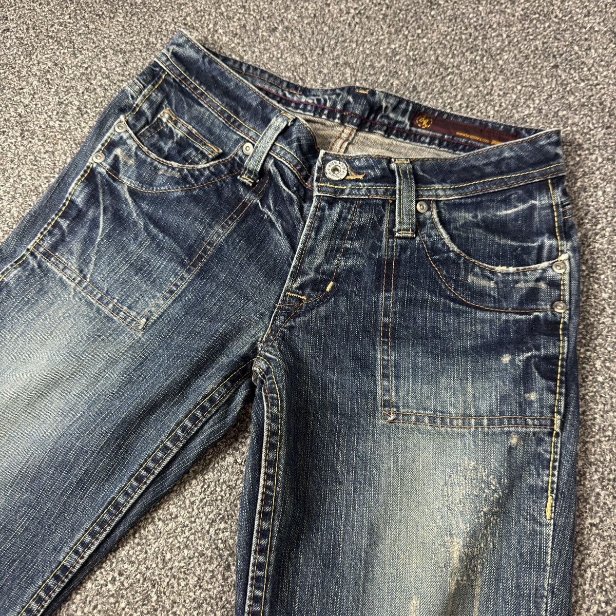 Hysteric Glamour Flared Sick Japanese Brapper Opium Jeans Archive Size US 29 - 3 Thumbnail