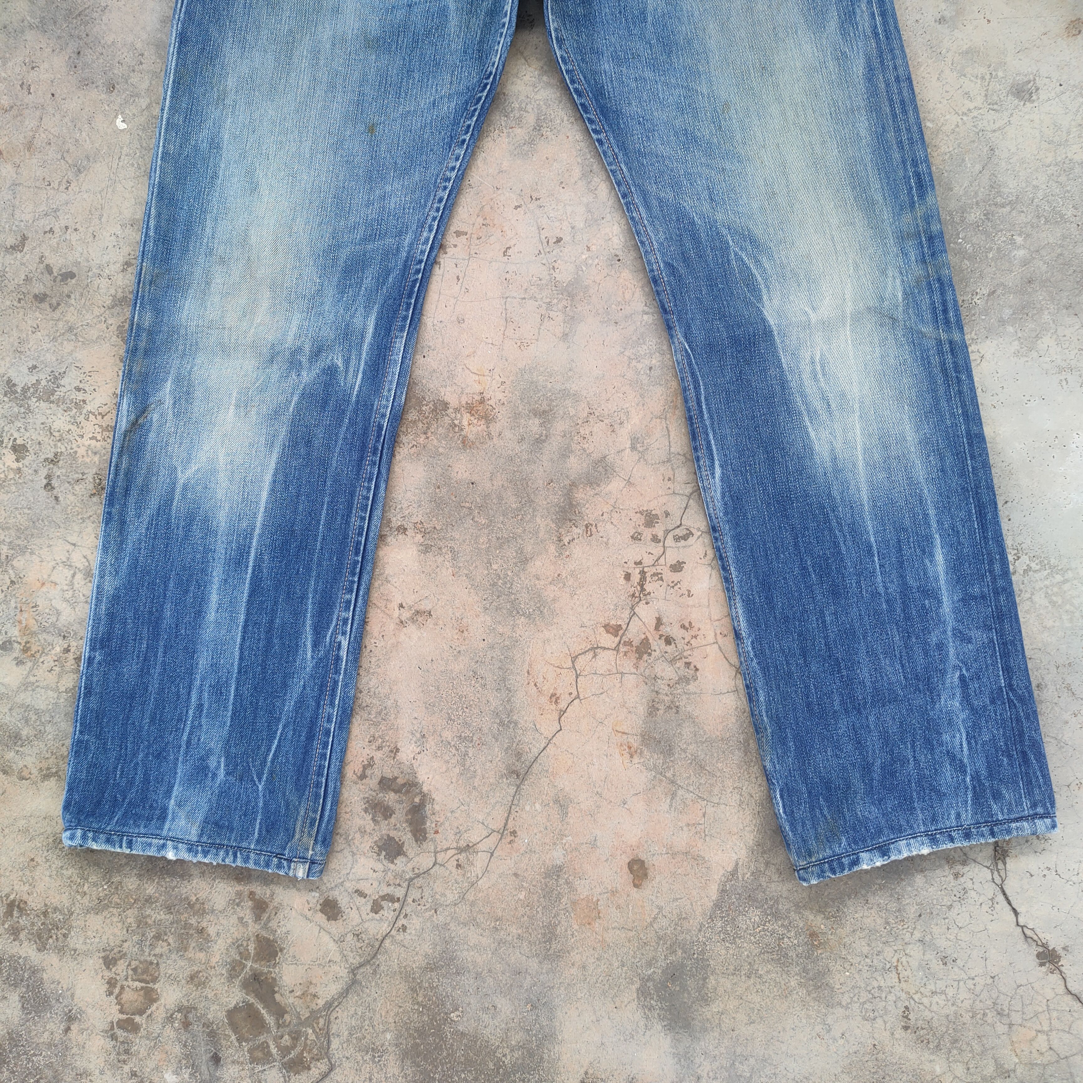 Diesel × Jean W32 VINTAGE DIESEL FADED WASH DISTRESSED JEAN DENIM PANTS Size US 32 / EU 48 - 5 Thumbnail