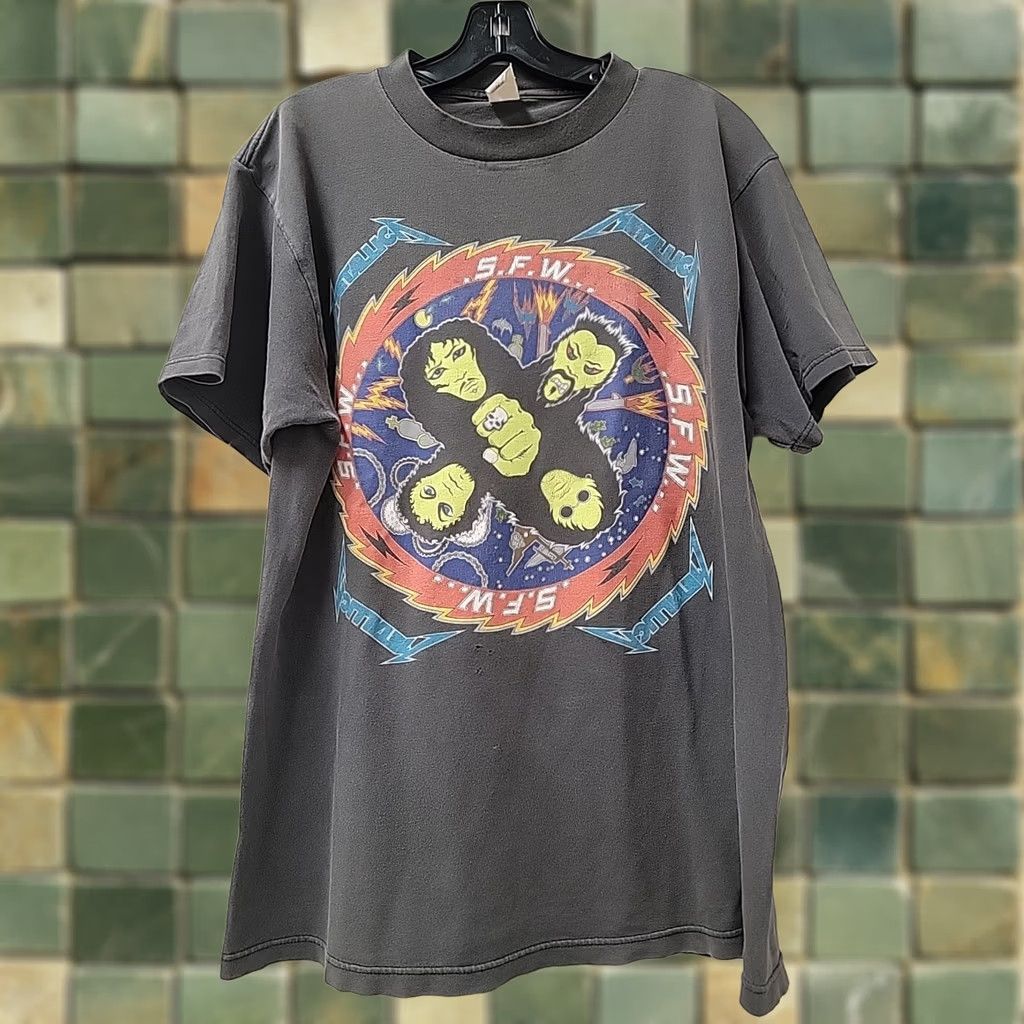 NEXT VINTAGE Metallica So what's next 1996 T Shirt Mens Size Large Black Size US L / EU 52-54 / 3 - 1 Thumbnail