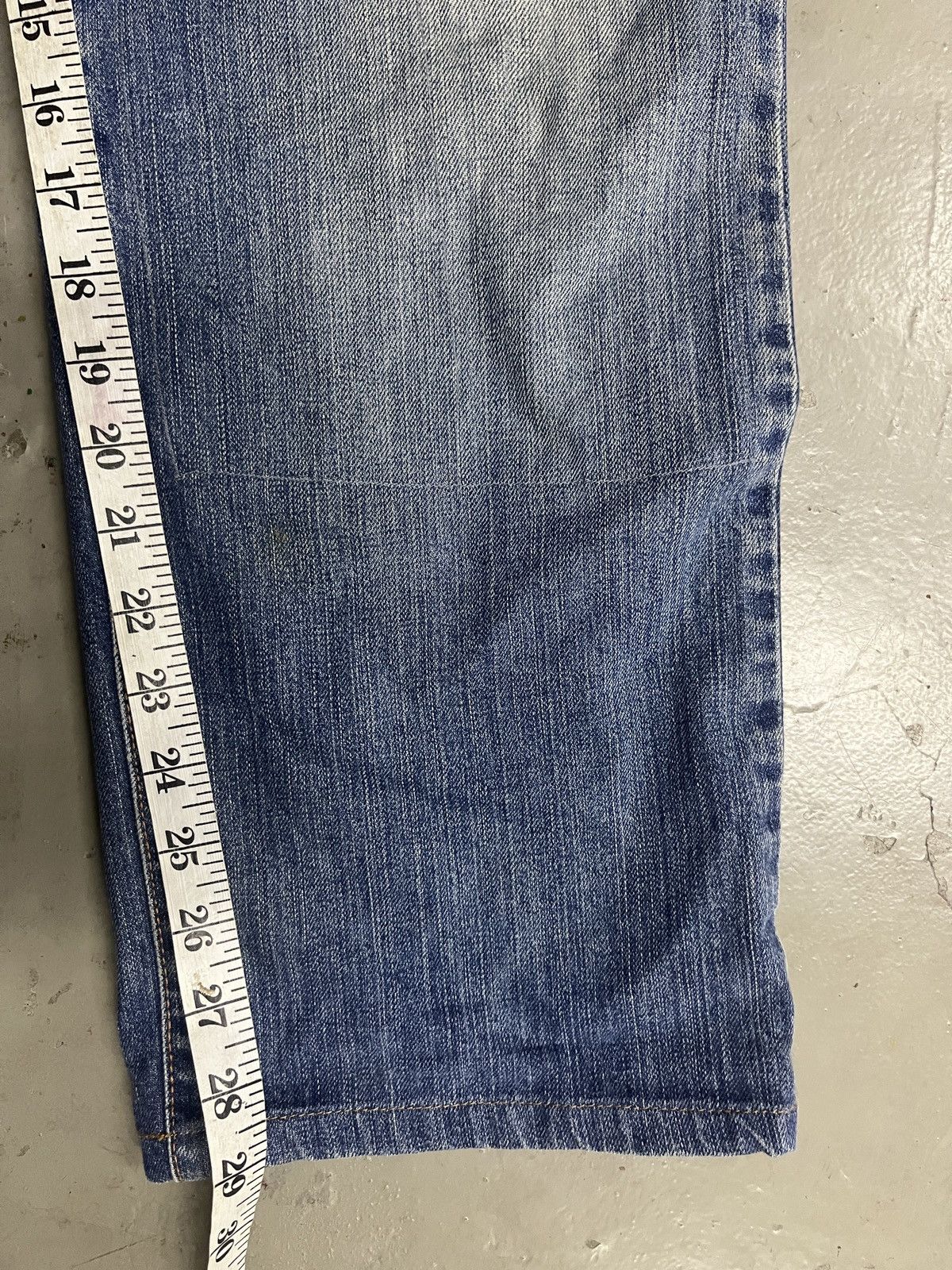 Dolce & Gabbana Vintage D&G Destroyed Mud Wash Patchwork Boro Jeans Size US 36 / EU 52 - 13 Thumbnail