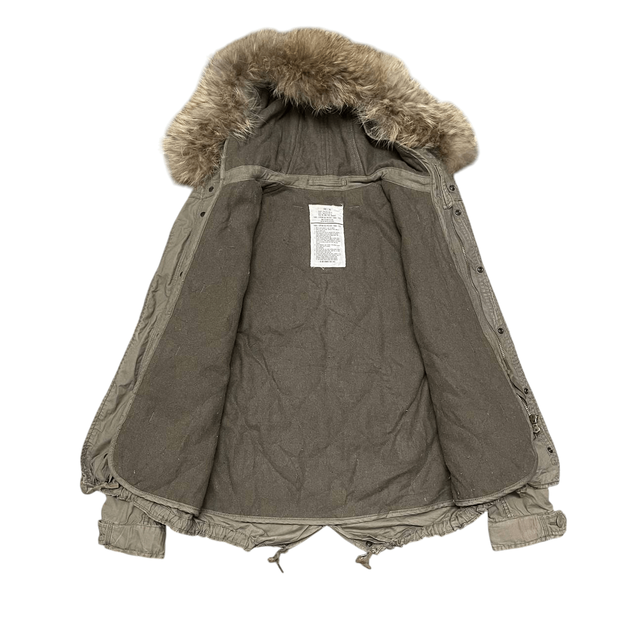GOA Goa Fur Raccoon Military Parka Size US M / EU 48-50 / 2 - 8 Thumbnail