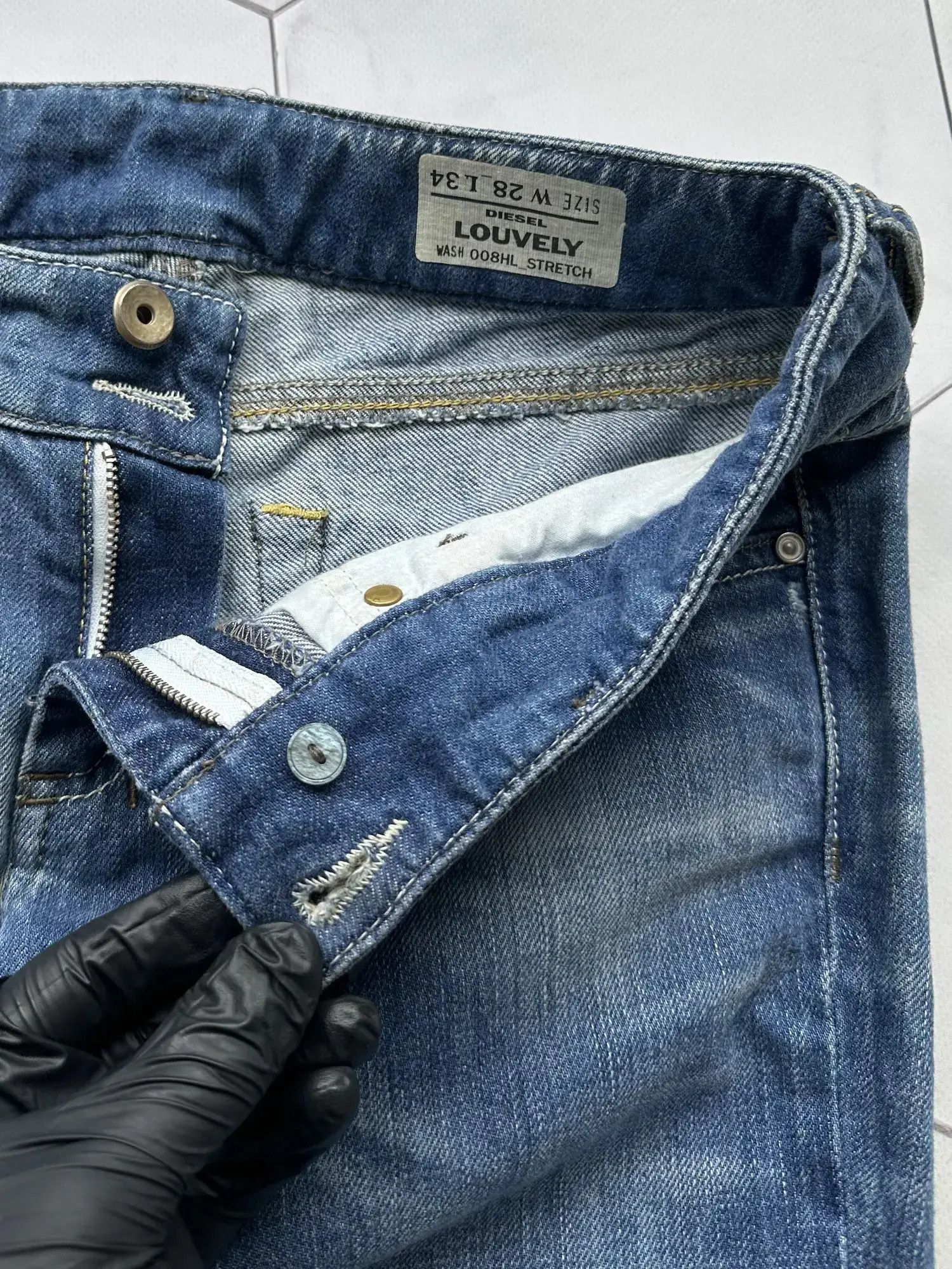 Diesel Diesel Vintage Flare Jeans (B180) Size 28" / US 6 / IT 42 - 5 Thumbnail