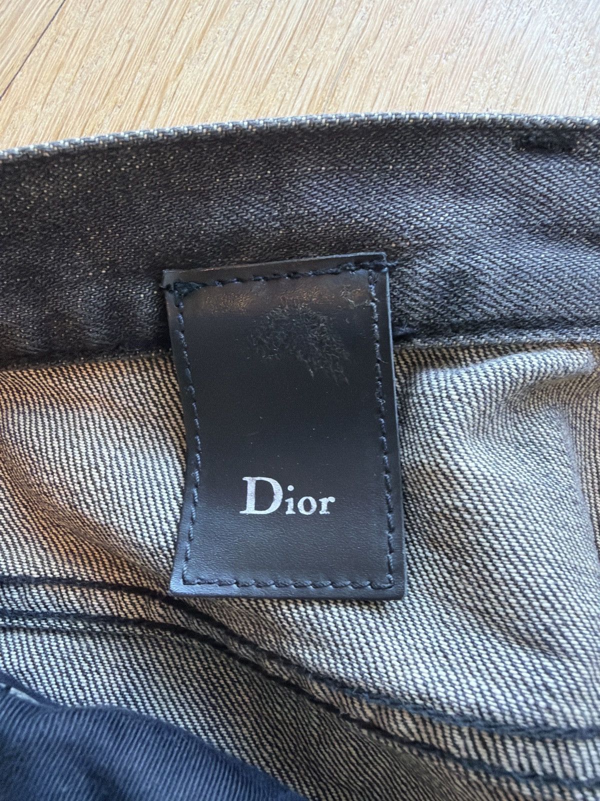 Dior Hedi Slimane Era Dior Homme waxed jeans Size US 31 - 12 Thumbnail
