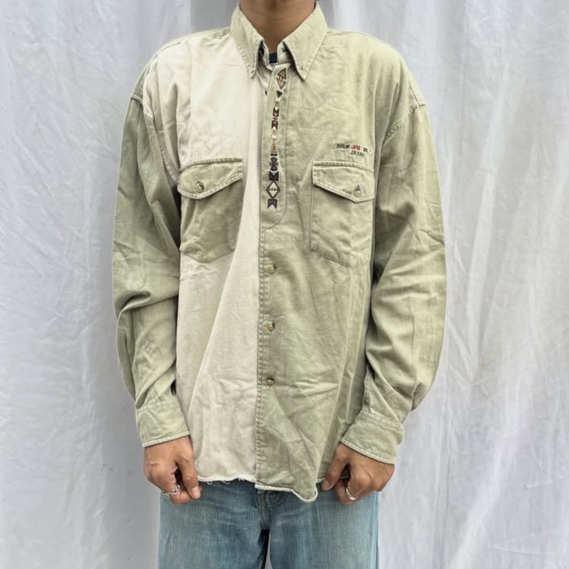 Mr. Junko Mr.Junko Shirt Button Ups Size US XL / EU 56 / 4 - 7 Thumbnail