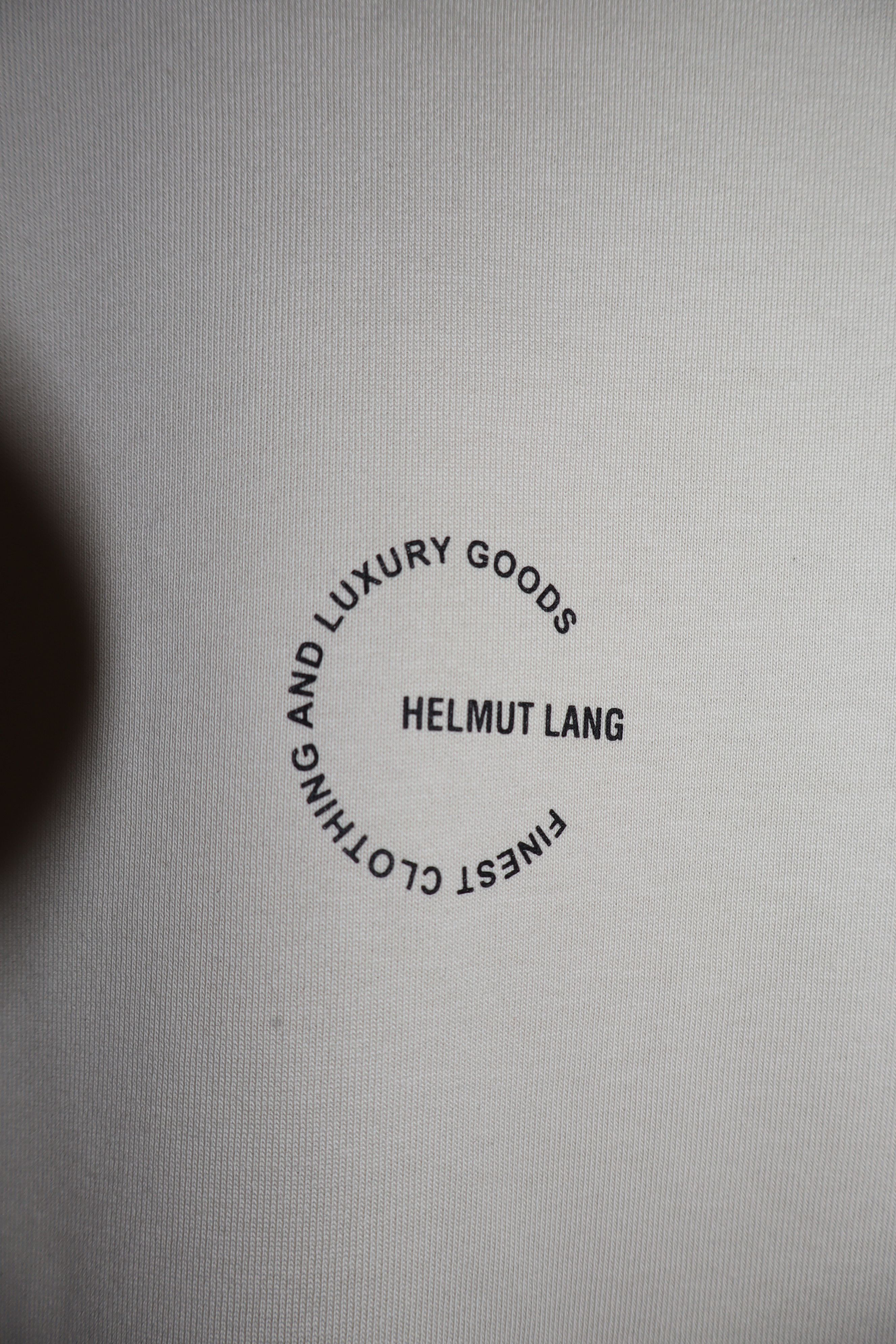 Helmut Lang Label print t-shirt Size US S / EU 44-46 / 1 - 2 Thumbnail