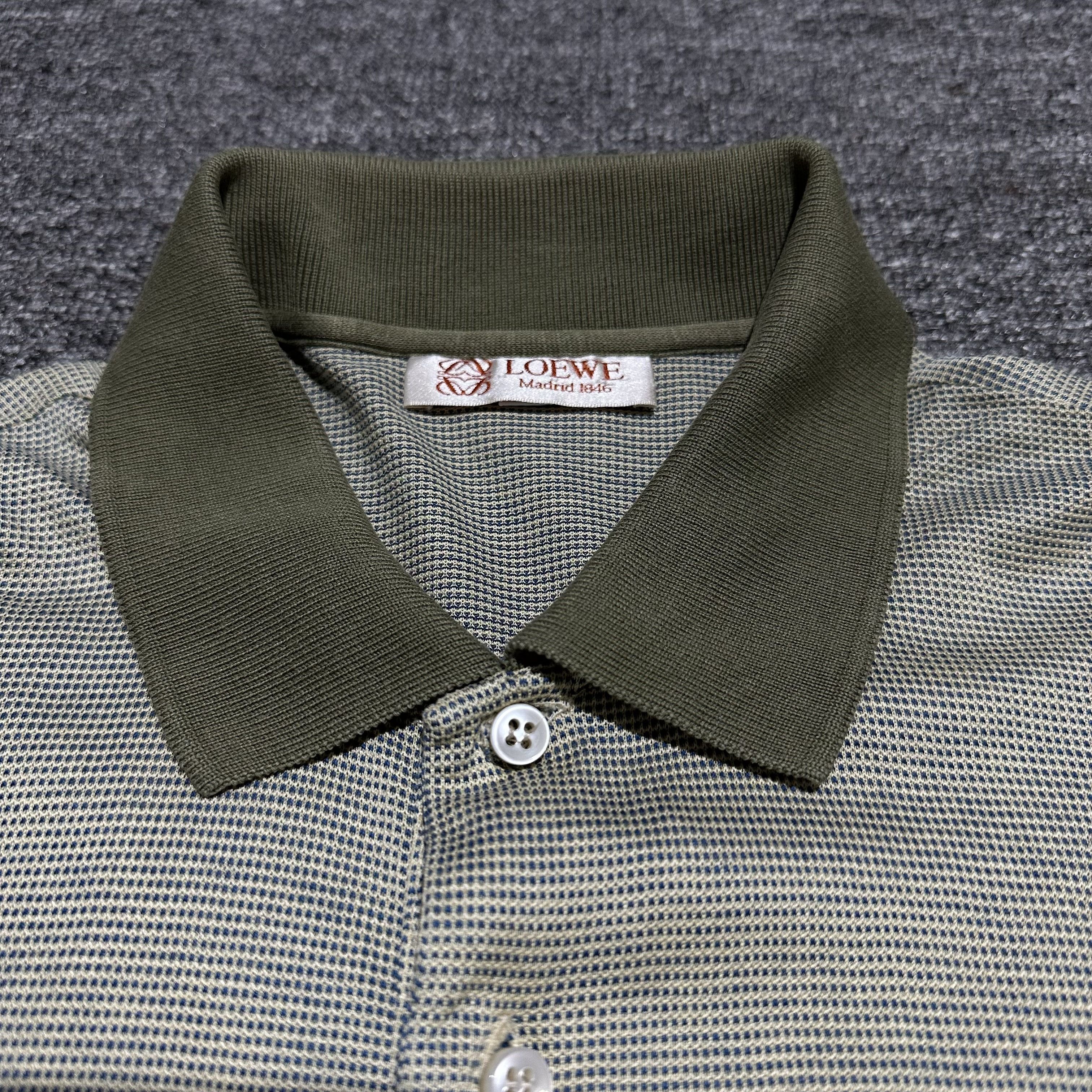 Loewe × Vintage Vintage Loewe Anagram Poloshirts Size US L / EU 52-54 / 3 - 4 Thumbnail