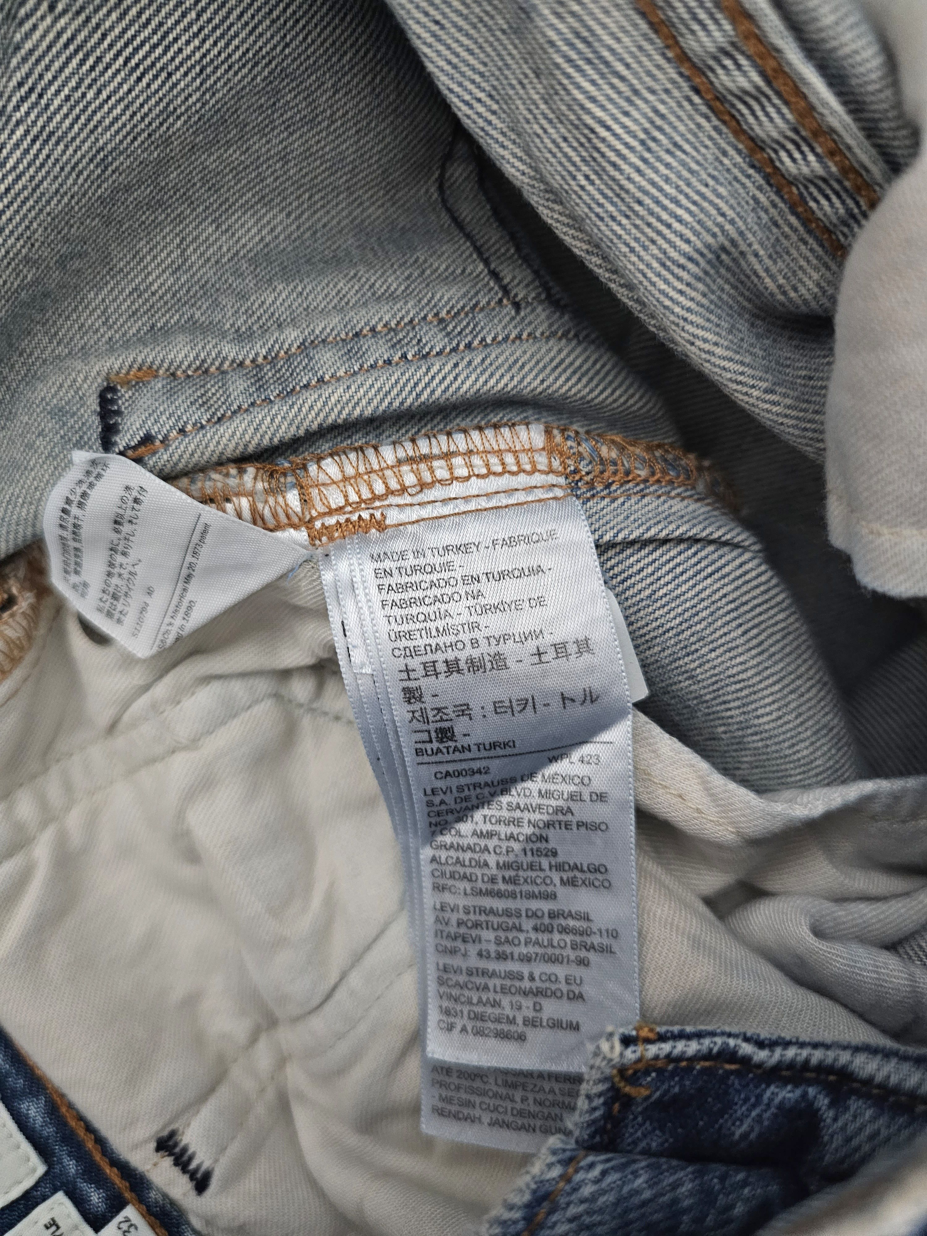 Levi's Made & Crafted NWT Levi's Made&Crafted High Rise Straight W29L32 Big E Size US 29 - 10 Thumbnail