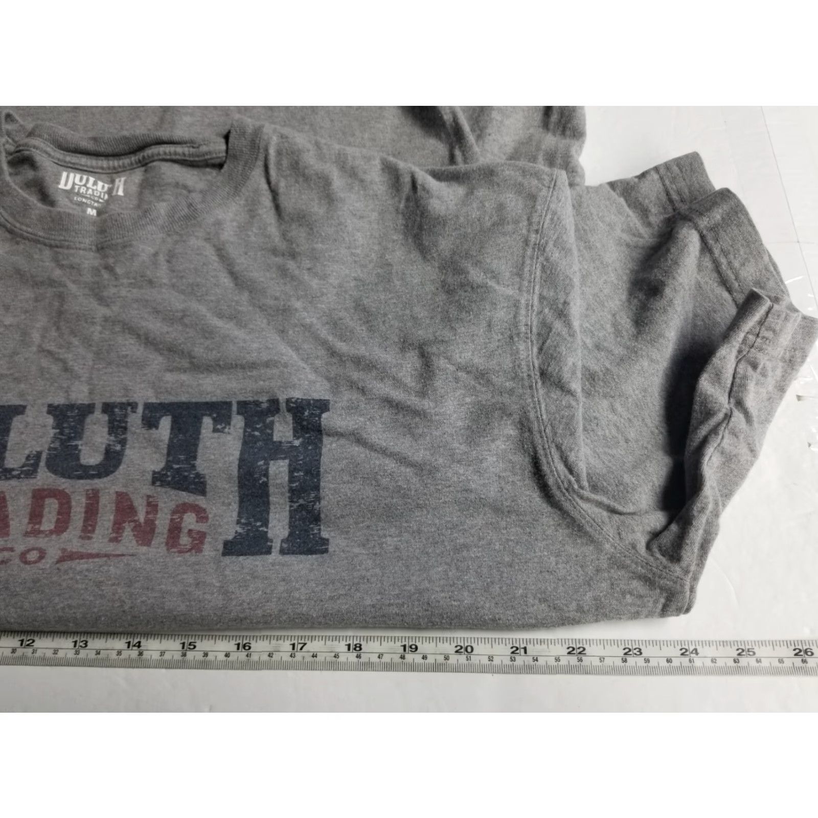 Duluth Trading Company Duluth Trading Co Longtail T Shirt Tee Short Sleeve Men Size Medium Graphic Gray Size US M / EU 48-50 / 2 - 4 Thumbnail