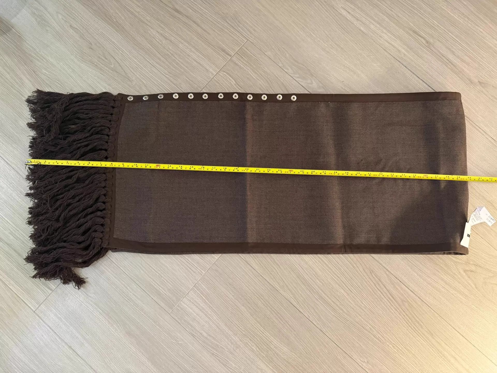Jil Sander JIL SANDER NEW Oversized Long Shawl Scarf Button Closure Size ONE SIZE - 4 Thumbnail