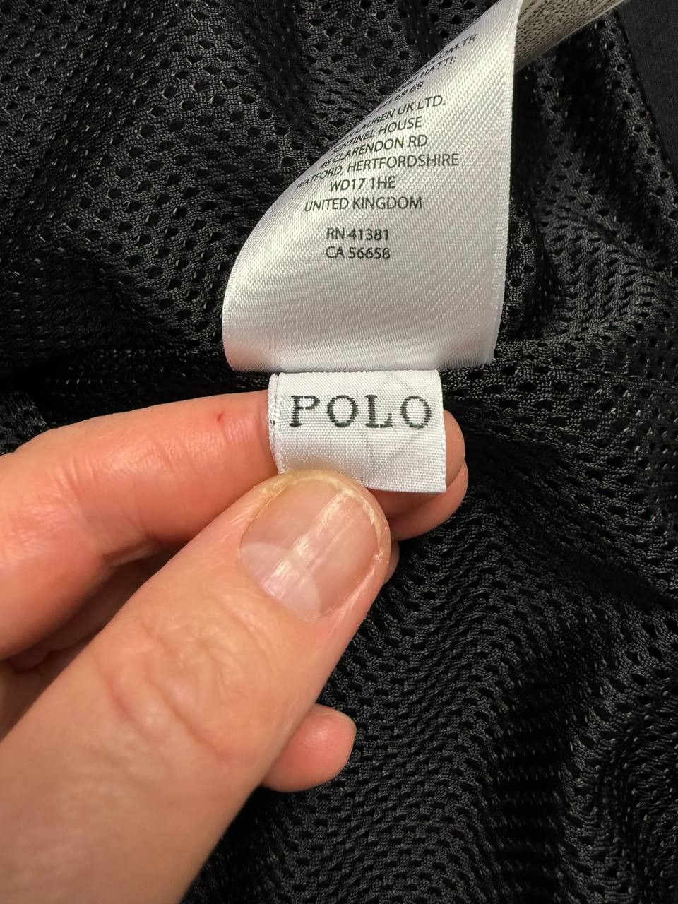Polo Ralph Lauren Polo Ralph Lauren Double-Knit Black Shirt Jacket Size US XL / EU 56 / 4 - 11 Thumbnail