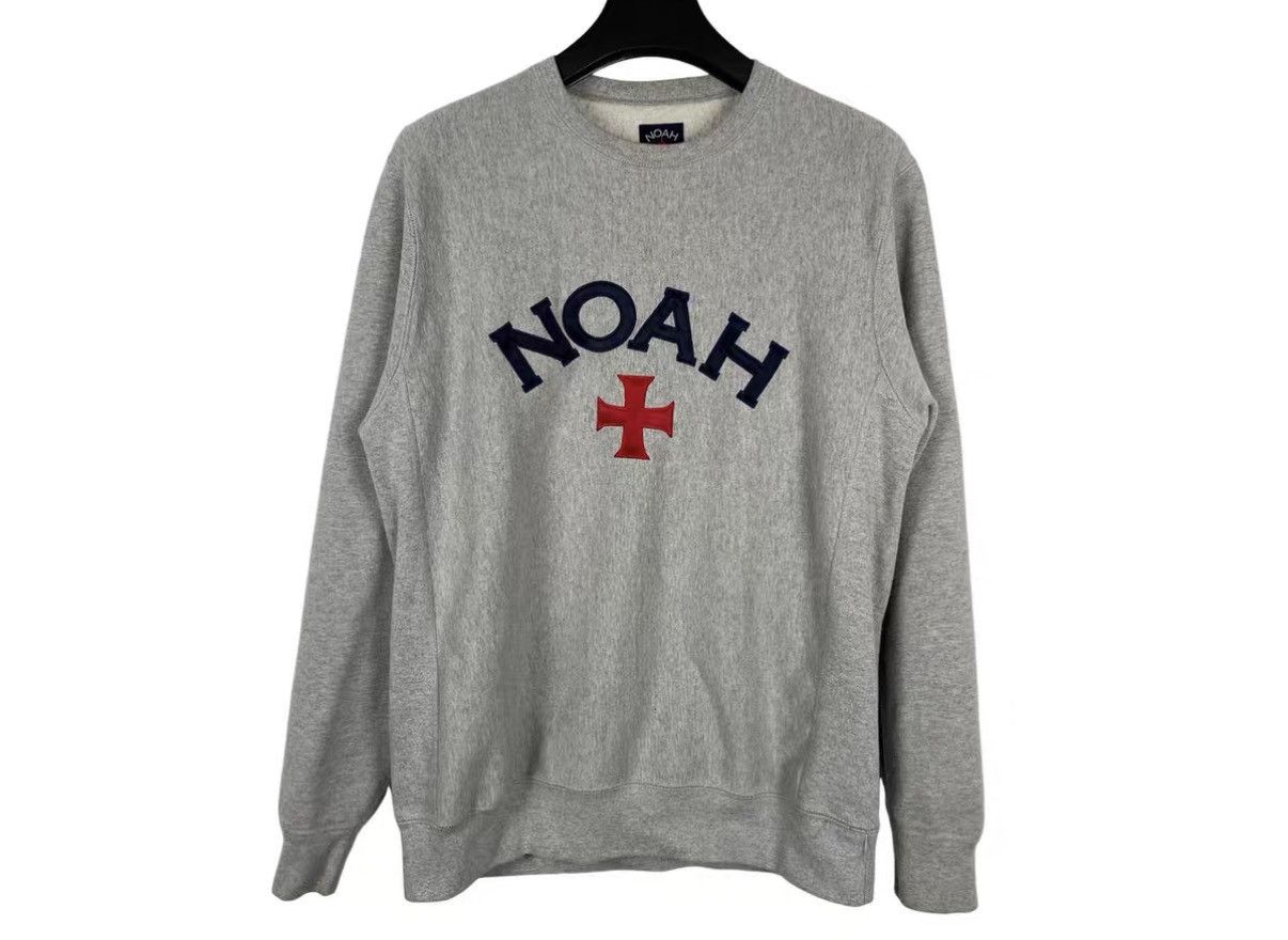 Noah Noah Embroidered Cross Pullover Hoodie J31 Size US L / EU 52-54 / 3 - 1 Thumbnail