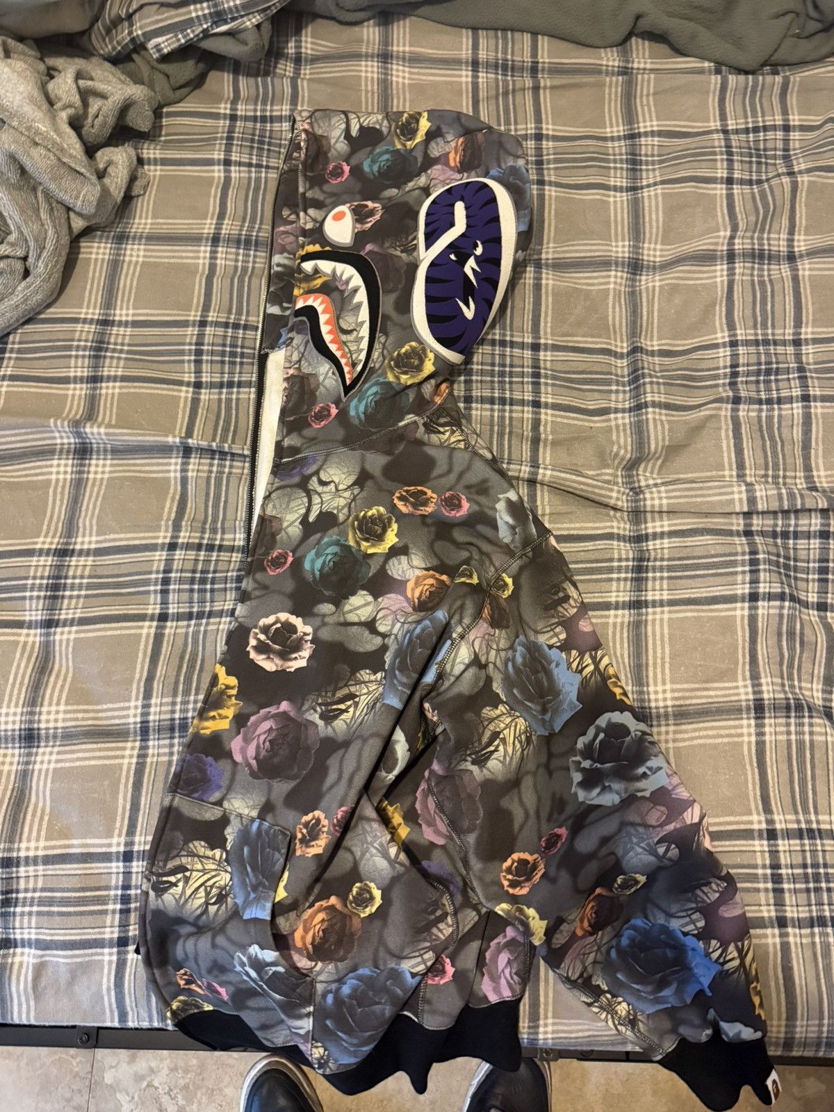Bape Bape flower zip up hoodie Size US L / EU 52-54 / 3 - 3 Thumbnail