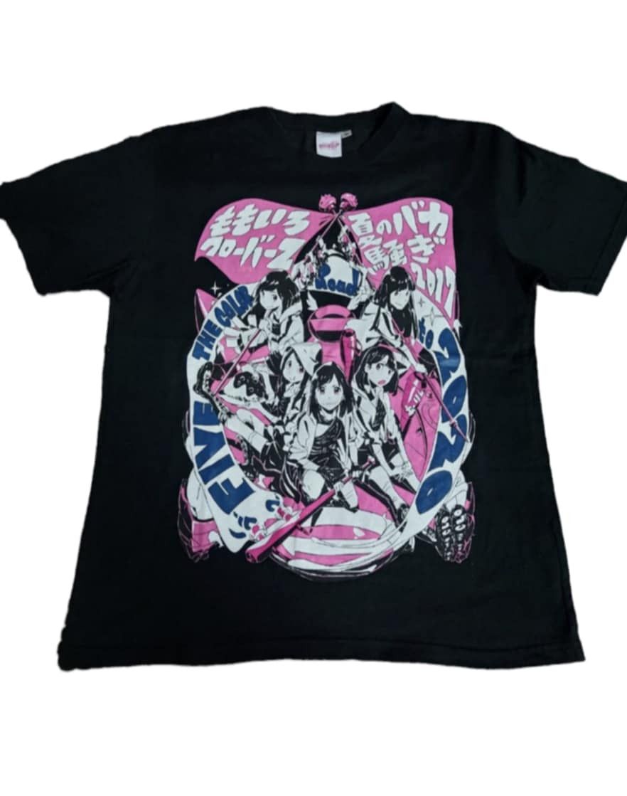Band Tees Momoiro Clover Z Japanese idol Group T-shirt Saiz M(c34) Size US M / EU 48-50 / 2 - 1 Thumbnail