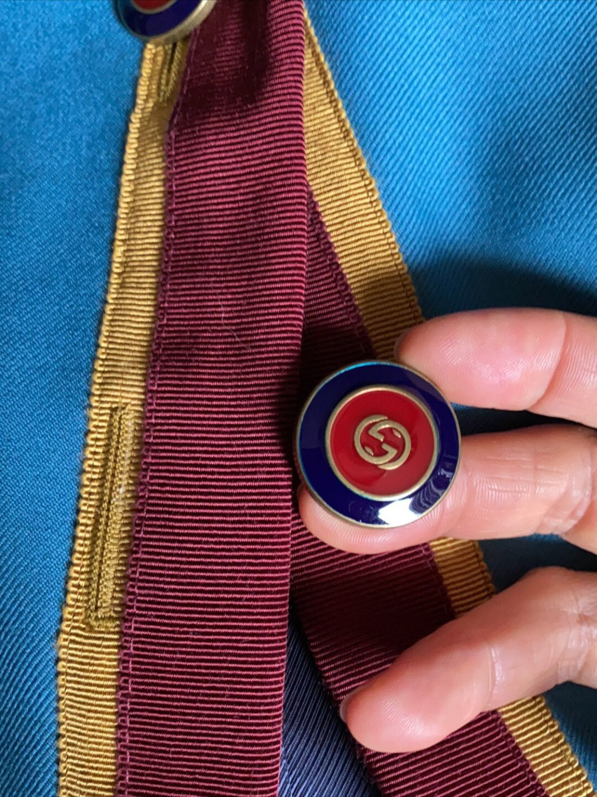 Gucci Gucci Wool Jacket With Ribbon Trim Size S / US 4 / IT 40 - 4 Thumbnail