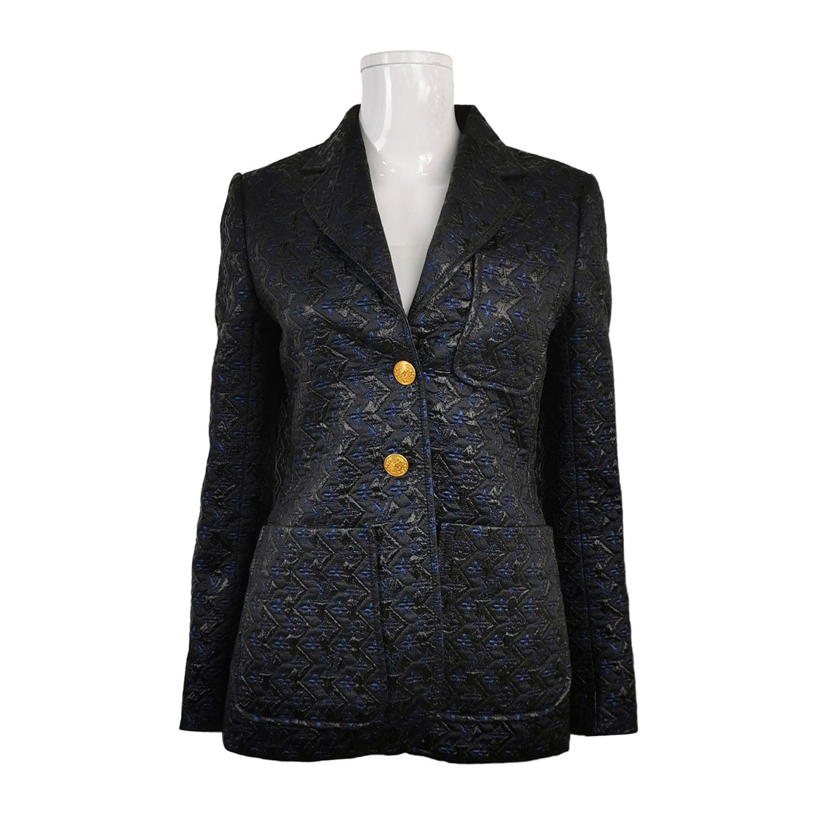 Louis Vuitton Louis Vuitton Monogram Jacquard Blazer Size 34 Size XS / US 0-2 / IT 36-38 - 1 Thumbnail