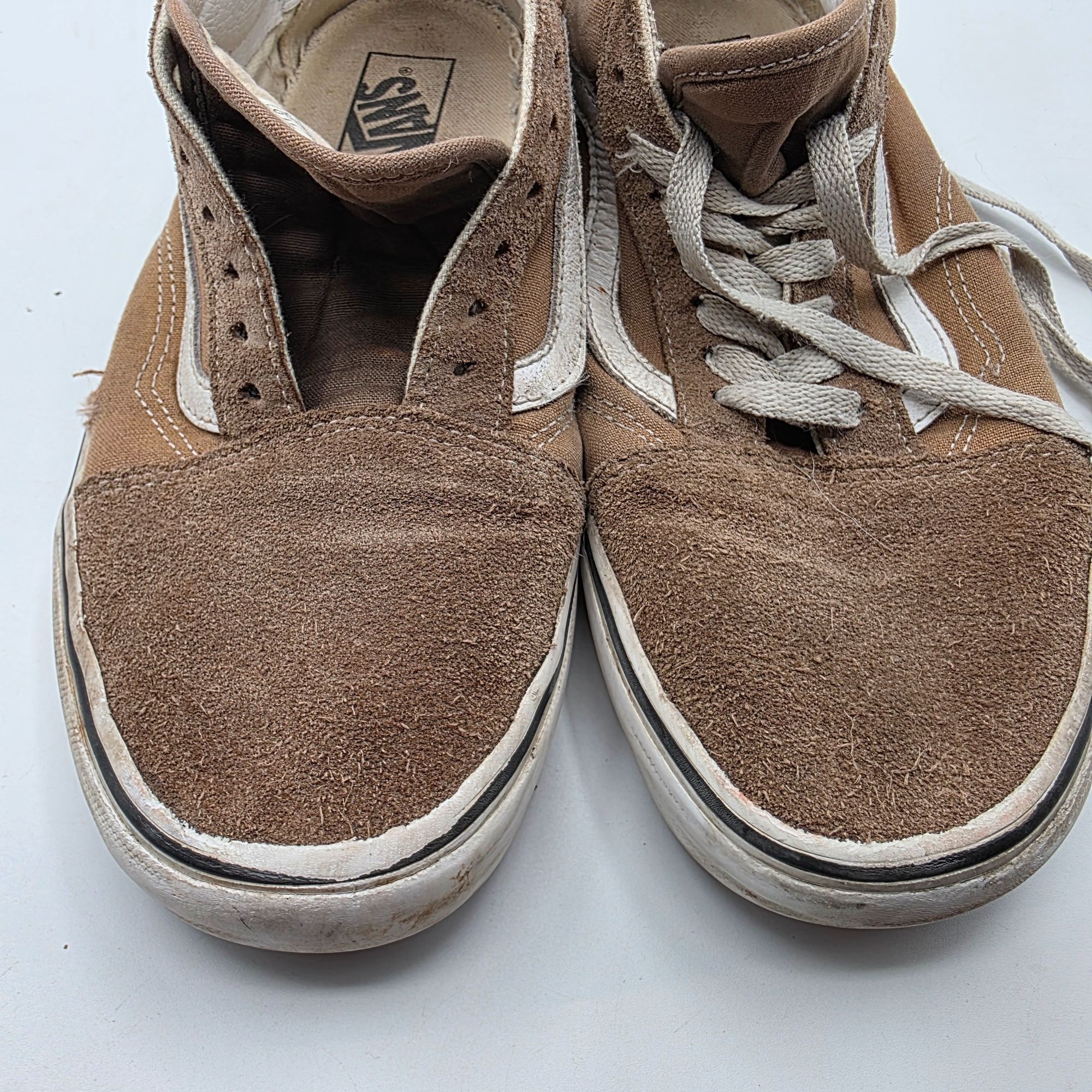 Vans Vans Old Skool Mens Size 9.5 Brown Skate Shoes Casual Walkin Size US 9.5 / EU 42-43 - 9 Thumbnail