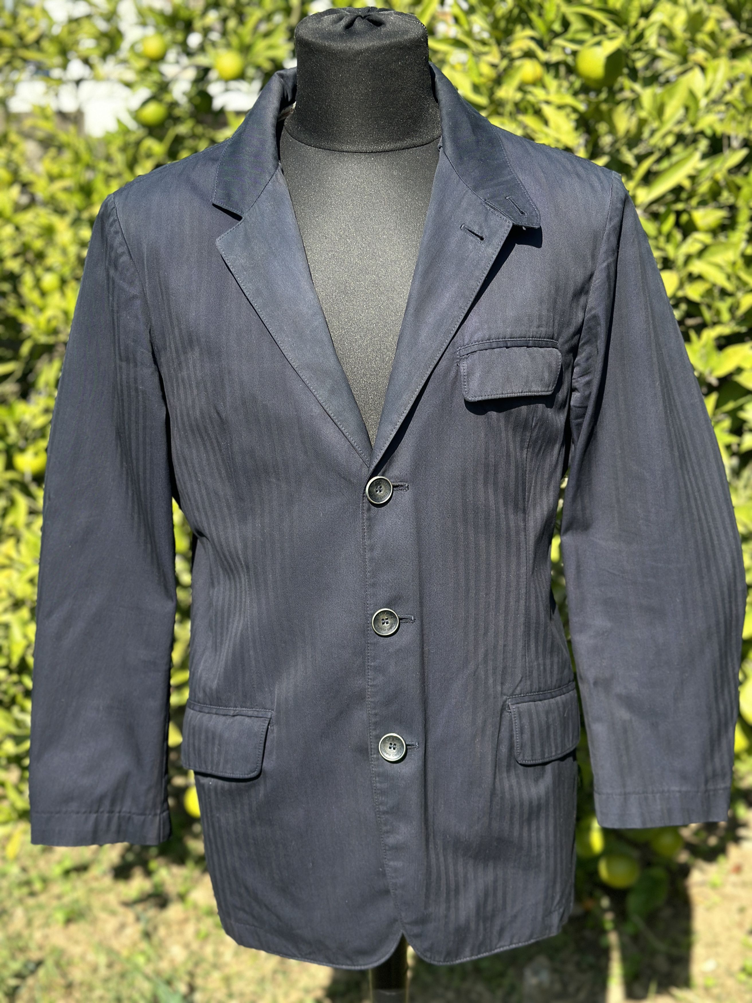 Loro Piana Loro Piana Unstructured Cotton Blend Blazer 3-Button Size 48 Size US M / EU 48-50 / 2 - 14 Thumbnail