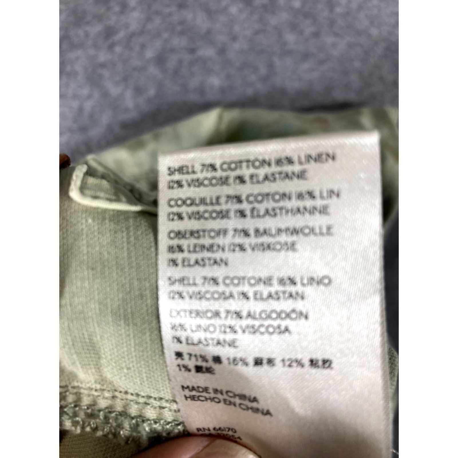 Anthropologie Anthropologie The Wanderer Cargo Pants Womens 27 Khaki Green Tie-Dye Utility Pockets Bohemian Outdoor Size 27" / US 4 / IT 40 - 7 Thumbnail