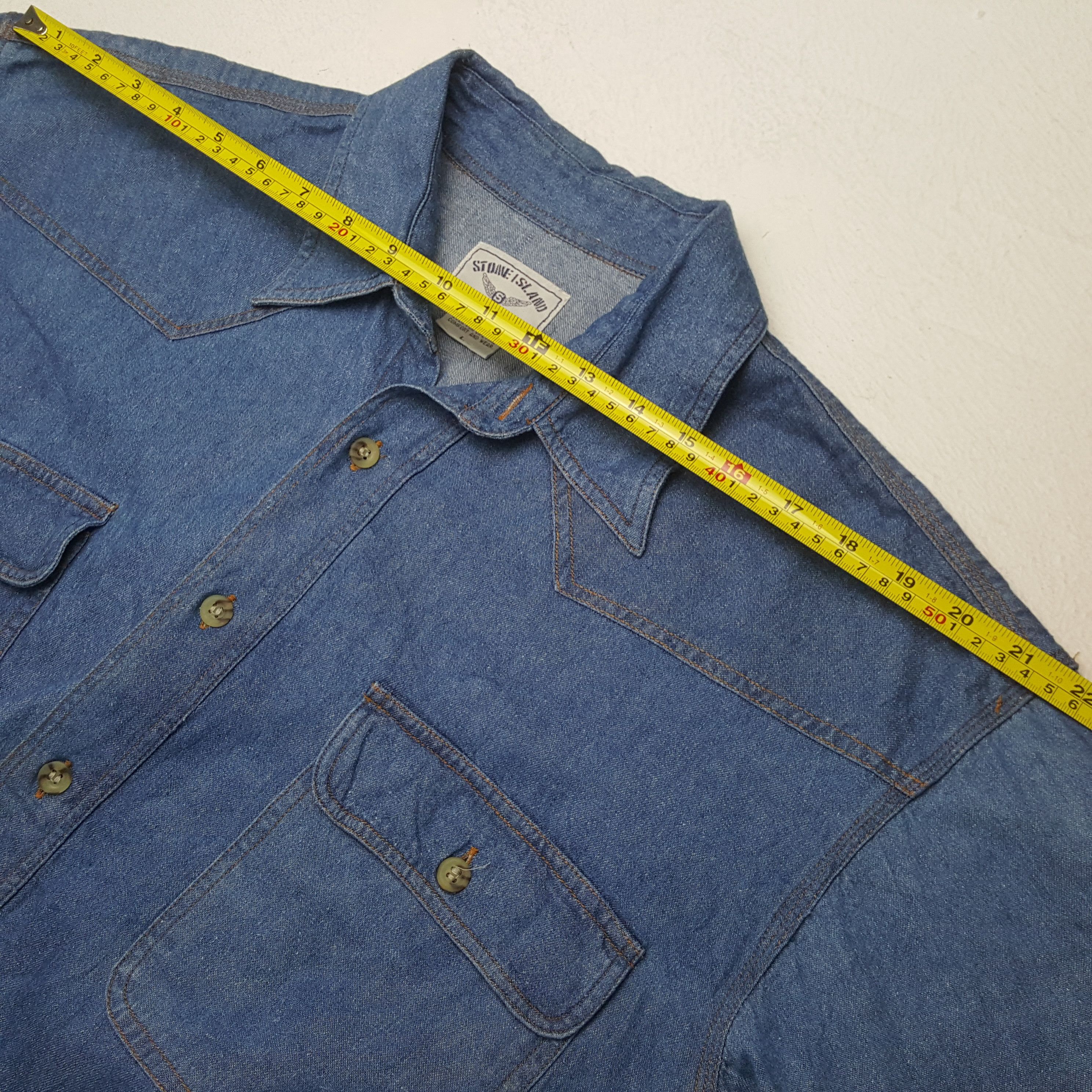 Stone Island Stone Island Casual Style Shirt 31 Size US L / EU 52-54 / 3 - 5 Thumbnail