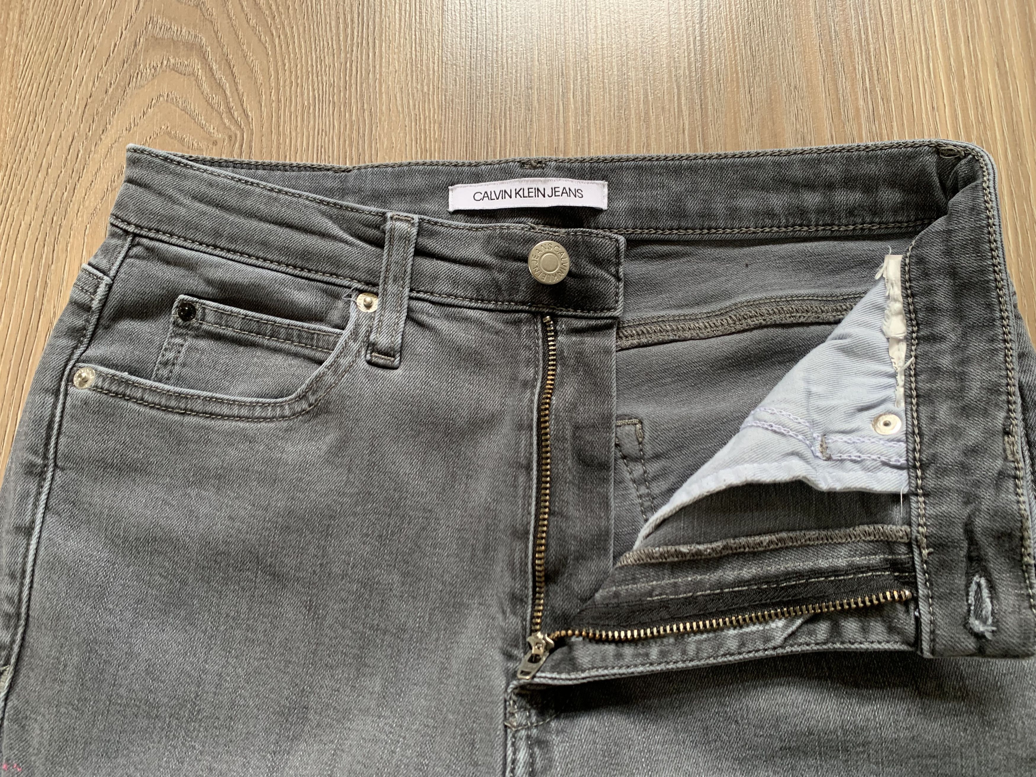 Calvin Klein Calvin Klein Jeans Slim Grey Stretch Size US 30 / EU 46 - 5 Thumbnail