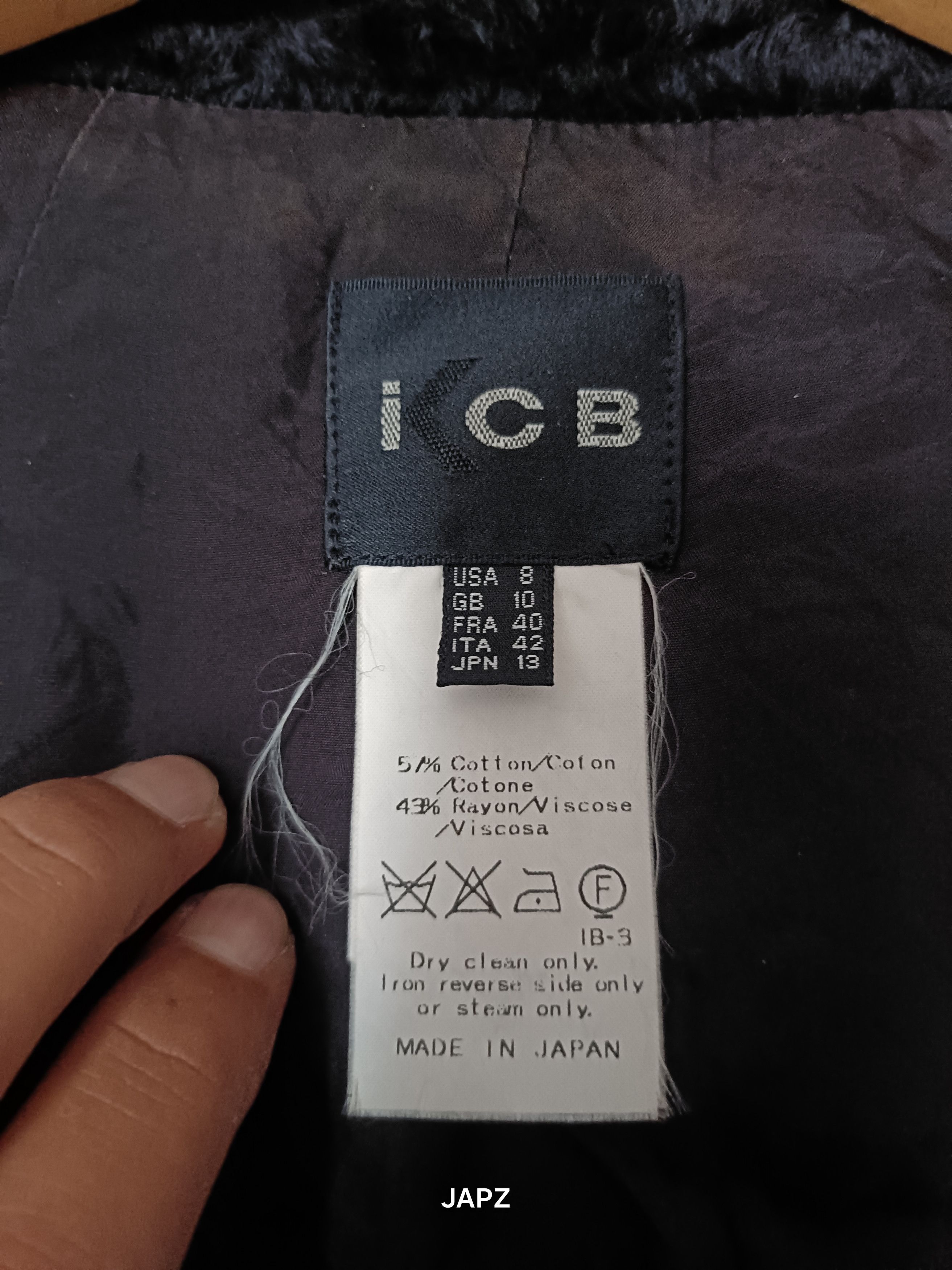 Japanese Brand International concept brand faux fur jacket Size M / US 6-8 / IT 42-44 - 7 Thumbnail