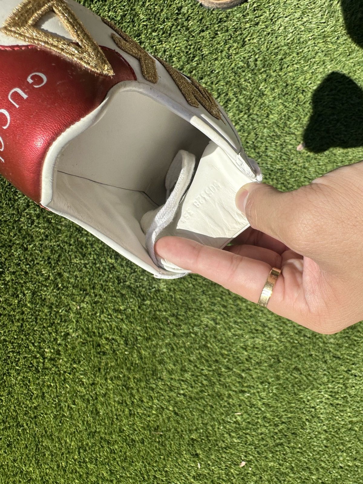 Gucci Gucci ace sneakers loved Size US 5.5 / IT 35.5 - 7 Thumbnail