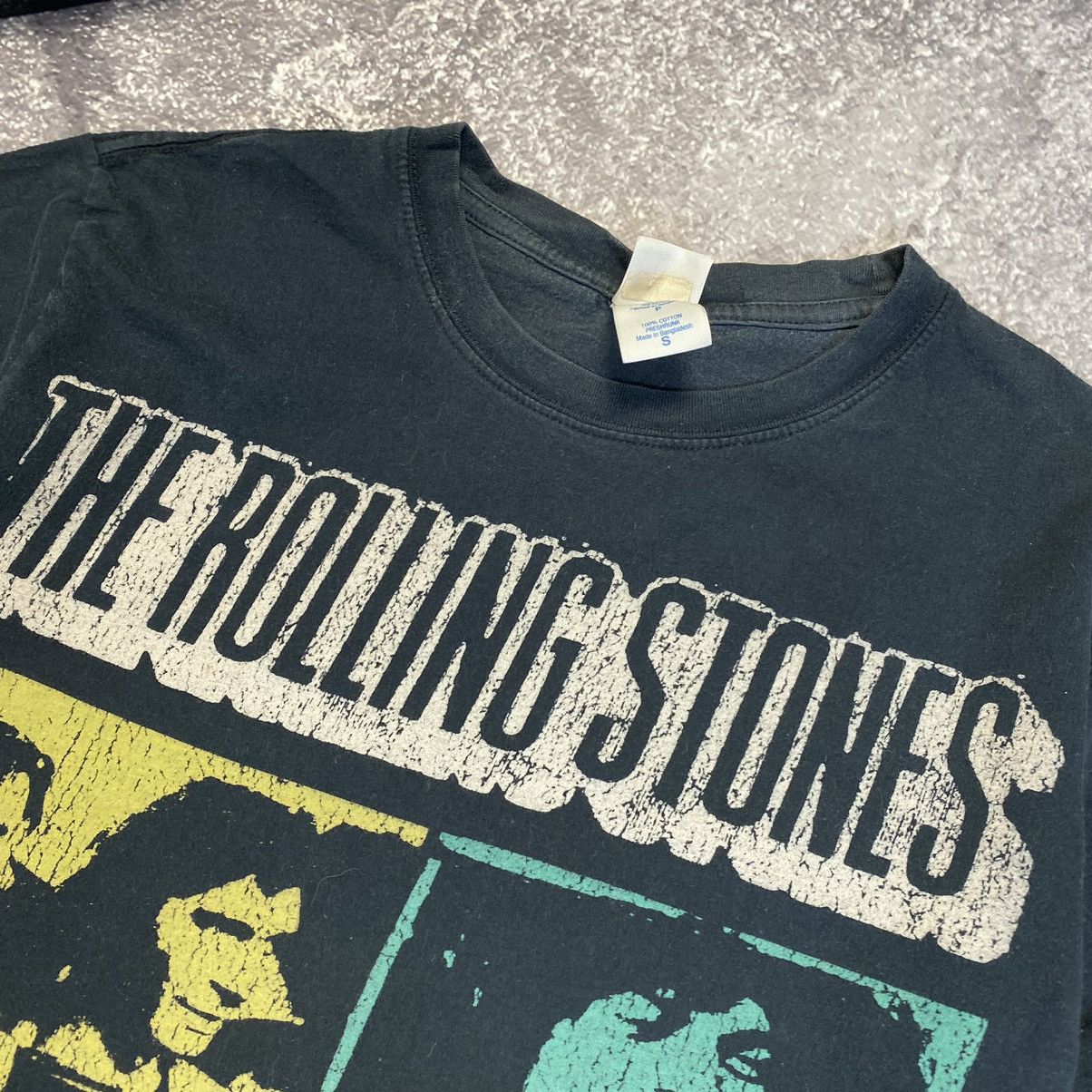 Band Tees Vintage The Rolling Stones 2012 Big graphic logo band tee Size US XS / EU 42 / 0 - 3 Thumbnail