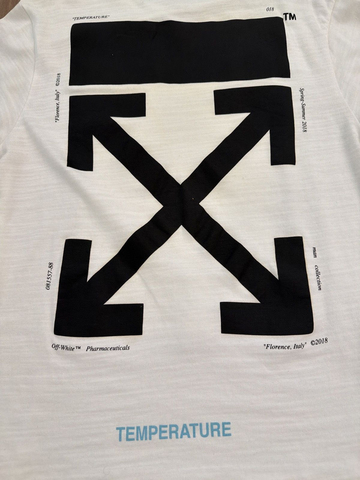 Off-White Offwhite white Mona, Lisa T-shirt, size medium Size US M / EU 48-50 / 2 - 4 Thumbnail