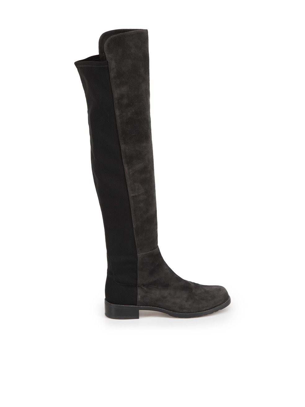 stuart weitzman grey suede boots
