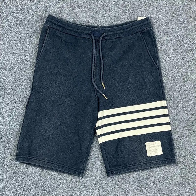 Thom Browne Thom Browne Navy Cotton Women's Shorts 0089 Size 23" - 1 Thumbnail