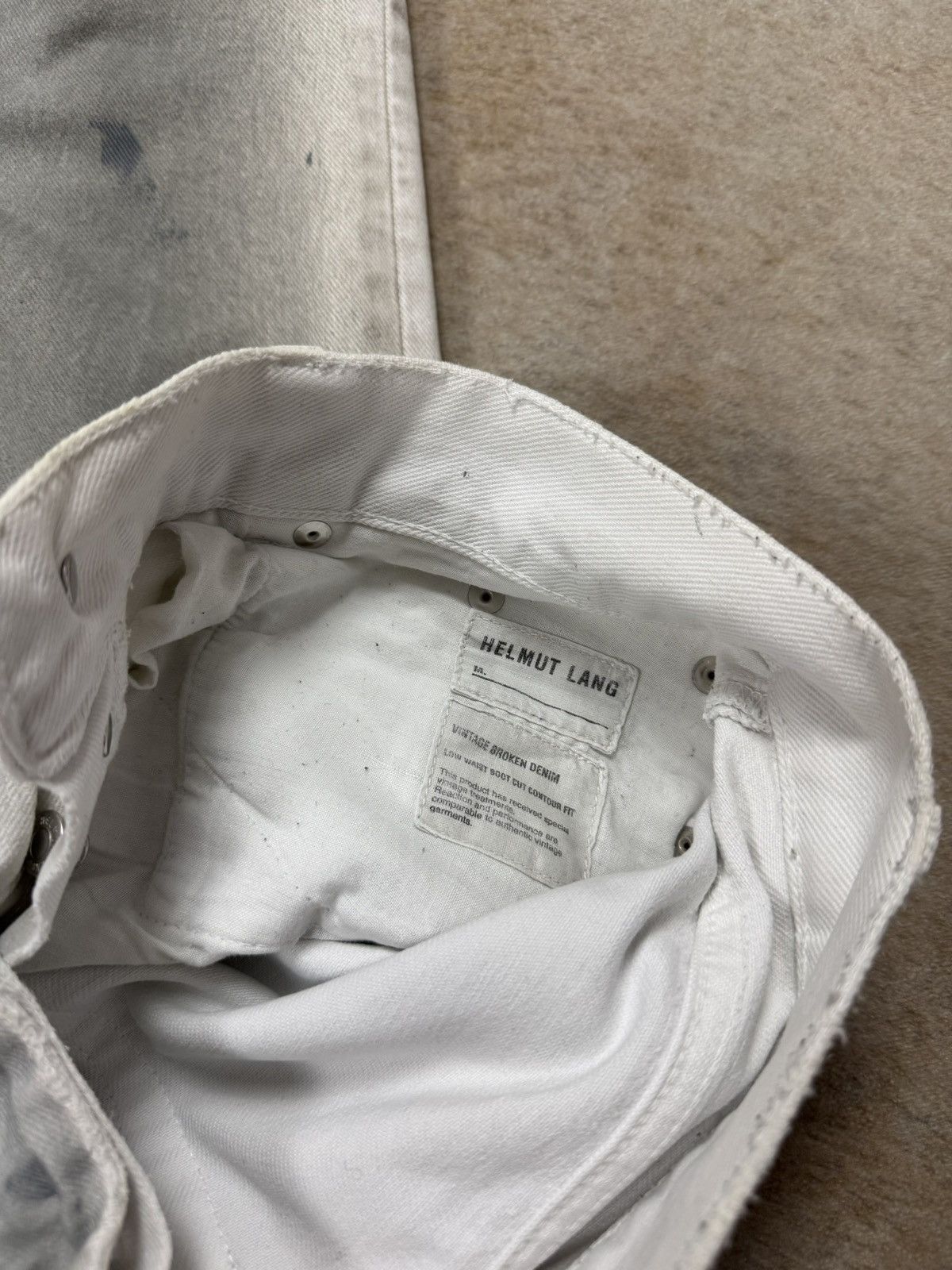 Helmut Lang Helmut Lang Painter Denim 2003 Size US 29 - 2 Thumbnail