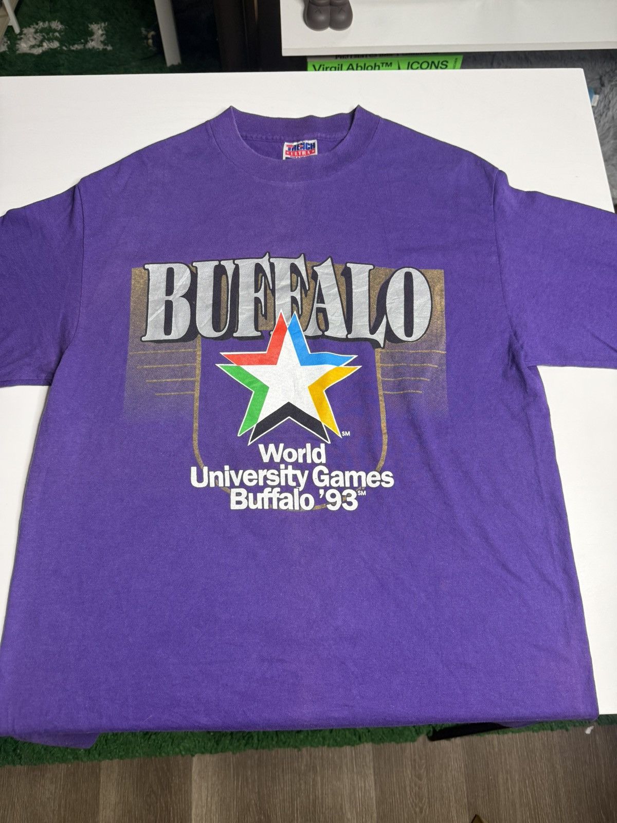 Vintage VINTAGE 1993 SS Buffalo World Games “Purple” [L] PREOWNED Size US L / EU 52-54 / 3 - 3 Thumbnail