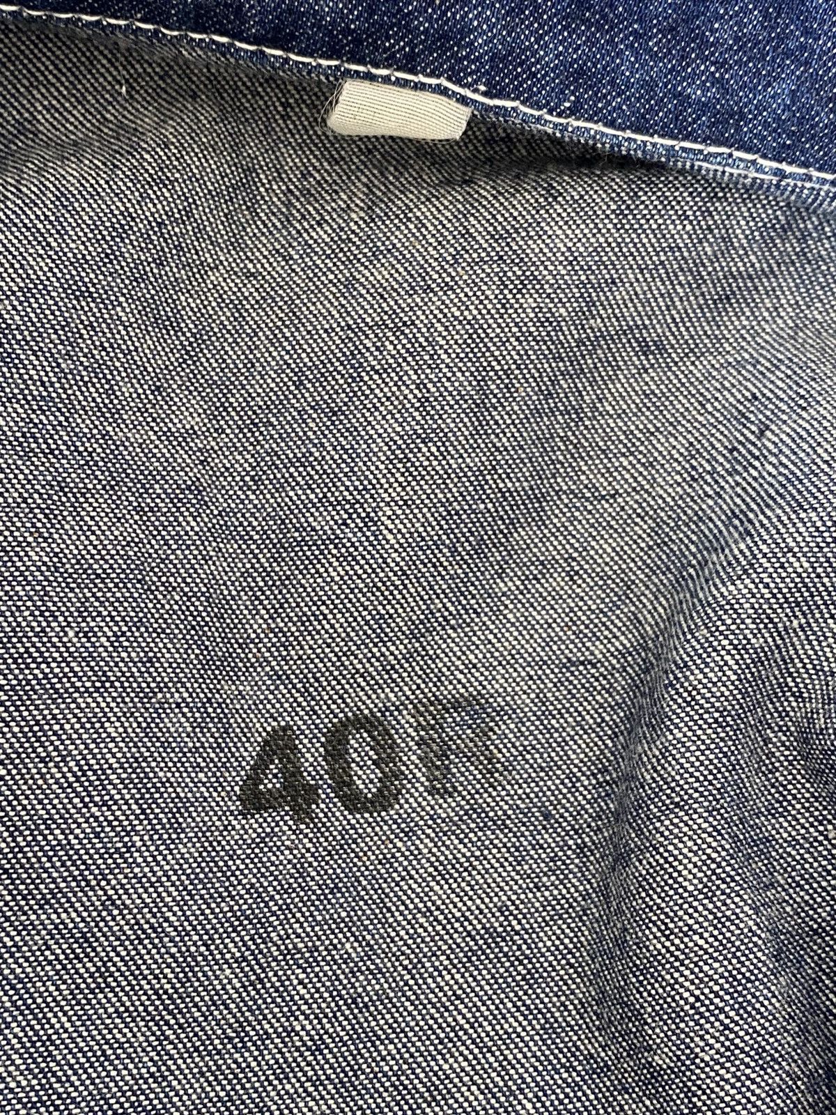 Vintage Vintage 40’s Repro by YMCL US Army M-35 Denim Pullover Size US L / EU 52-54 / 3 - 7 Thumbnail