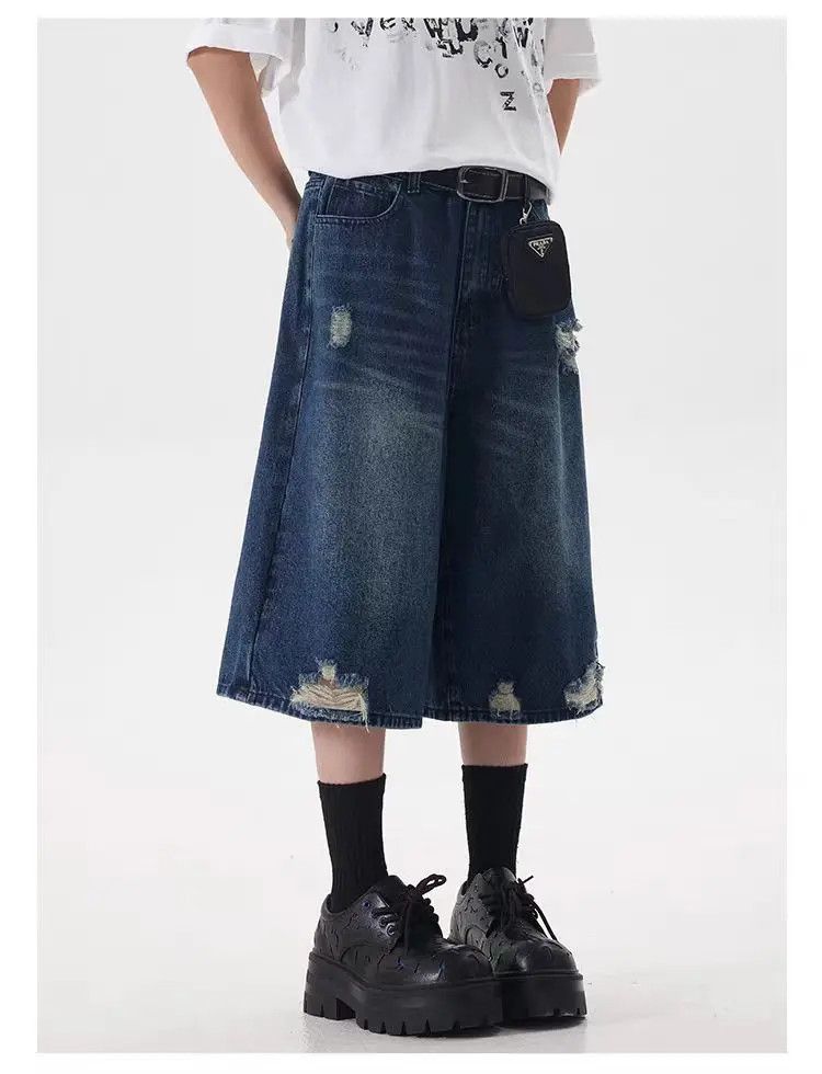 Designer × Japanese Brand Vintage Casual Loose Harajuku Shorts Size US 32 / EU 48 - 3 Thumbnail