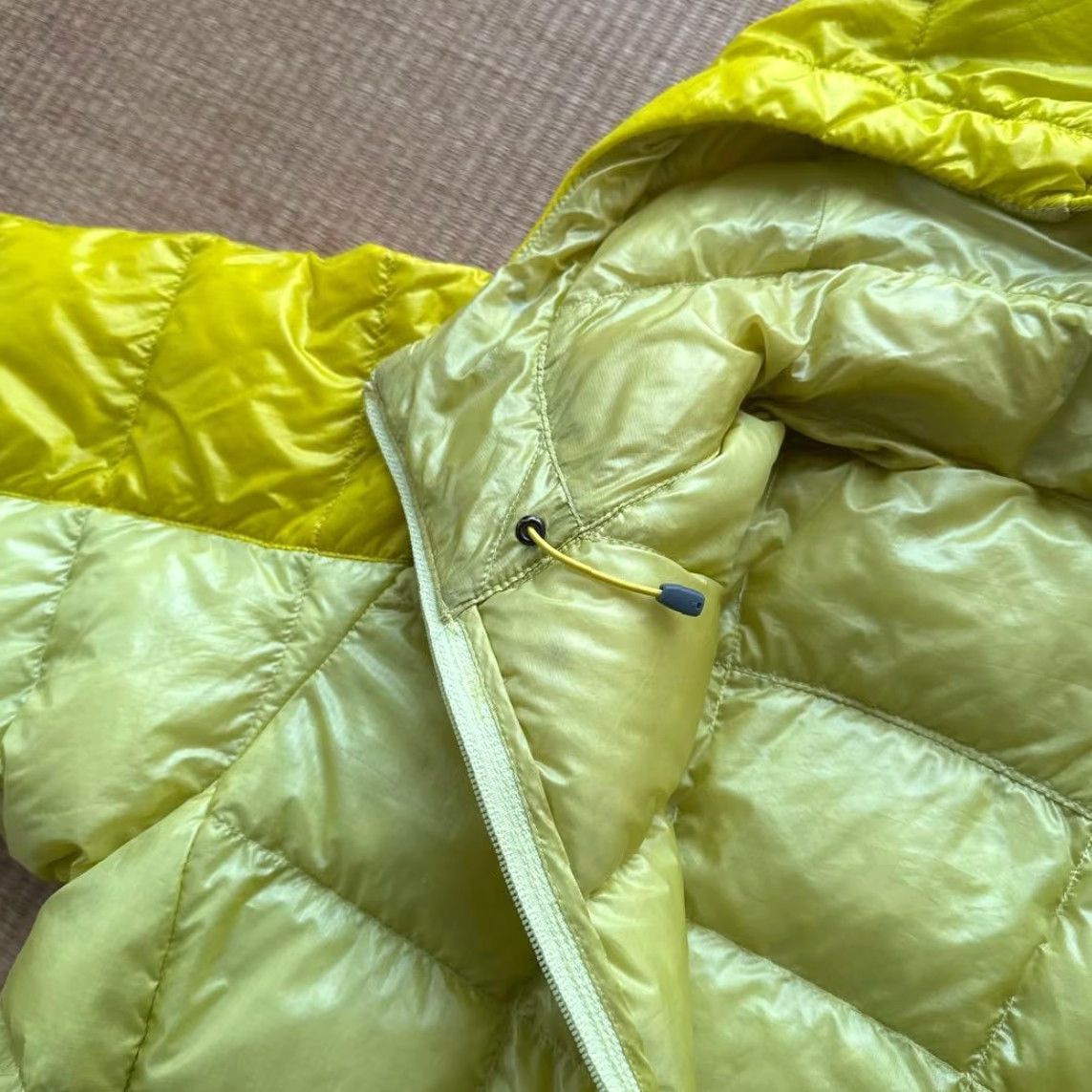 Montbell VINTAGE Montbell Down Jacket Women Yellow M Regular Nylon Zip Up Winter Casual Size M / US 6-8 / IT 42-44 - 7 Thumbnail