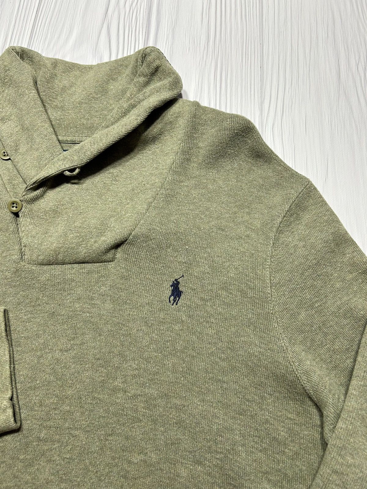 Vintage Vintage Polo Ralph Lauren Sweater Cardigan Old Money Size L Size US L / EU 52-54 / 3 - 5 Thumbnail