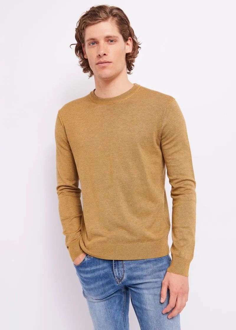image of Bottega Veneta O1Loc1C0324 712327 Jumper In Brown, Men's (Size Medium)