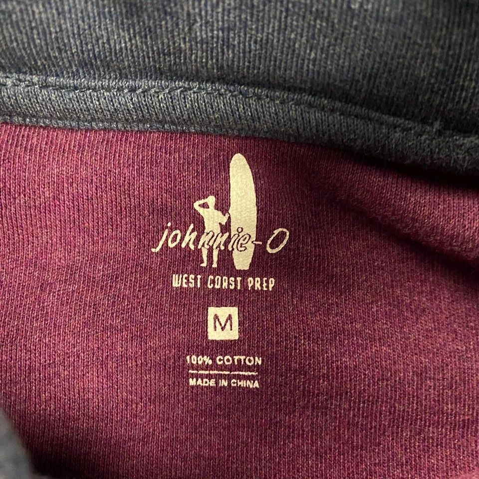 johnnie-O Johnnie O 1/4 Zip Pullover Mens Medium Sweatshirt Preppy Size US M / EU 48-50 / 2 - 4 Thumbnail