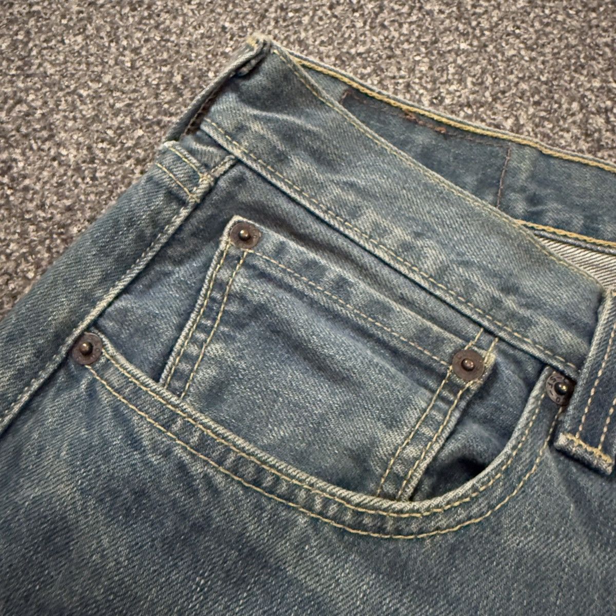 Engineered Garments × Levi's Vintage Levis 501 Straight Leg Button Fly Denim Size US 34 / EU 50 - 8 Thumbnail