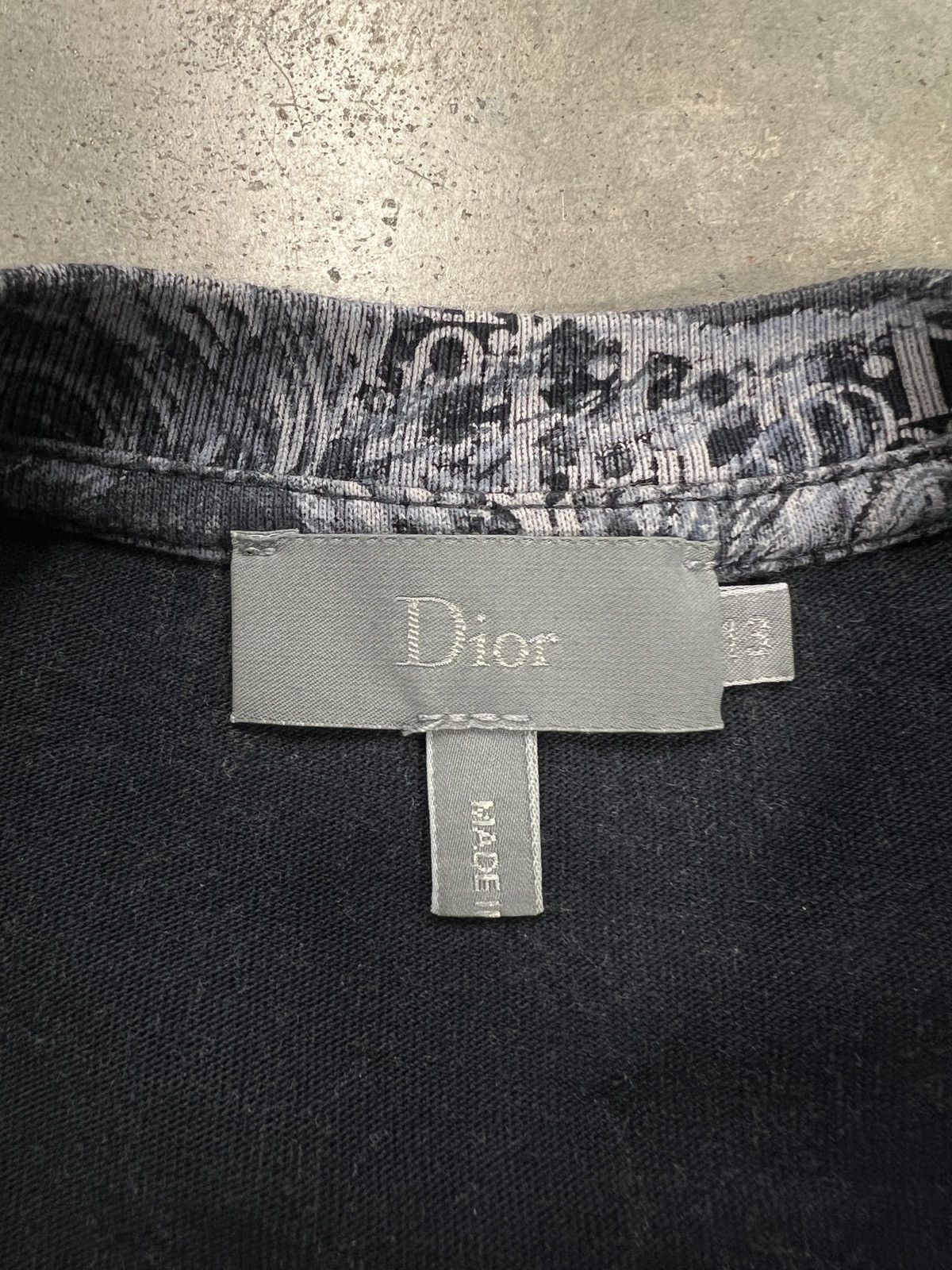 Dior Dior T-Shirt Blue Monogram Size M / US 6-8 / IT 42-44 - 8 Thumbnail
