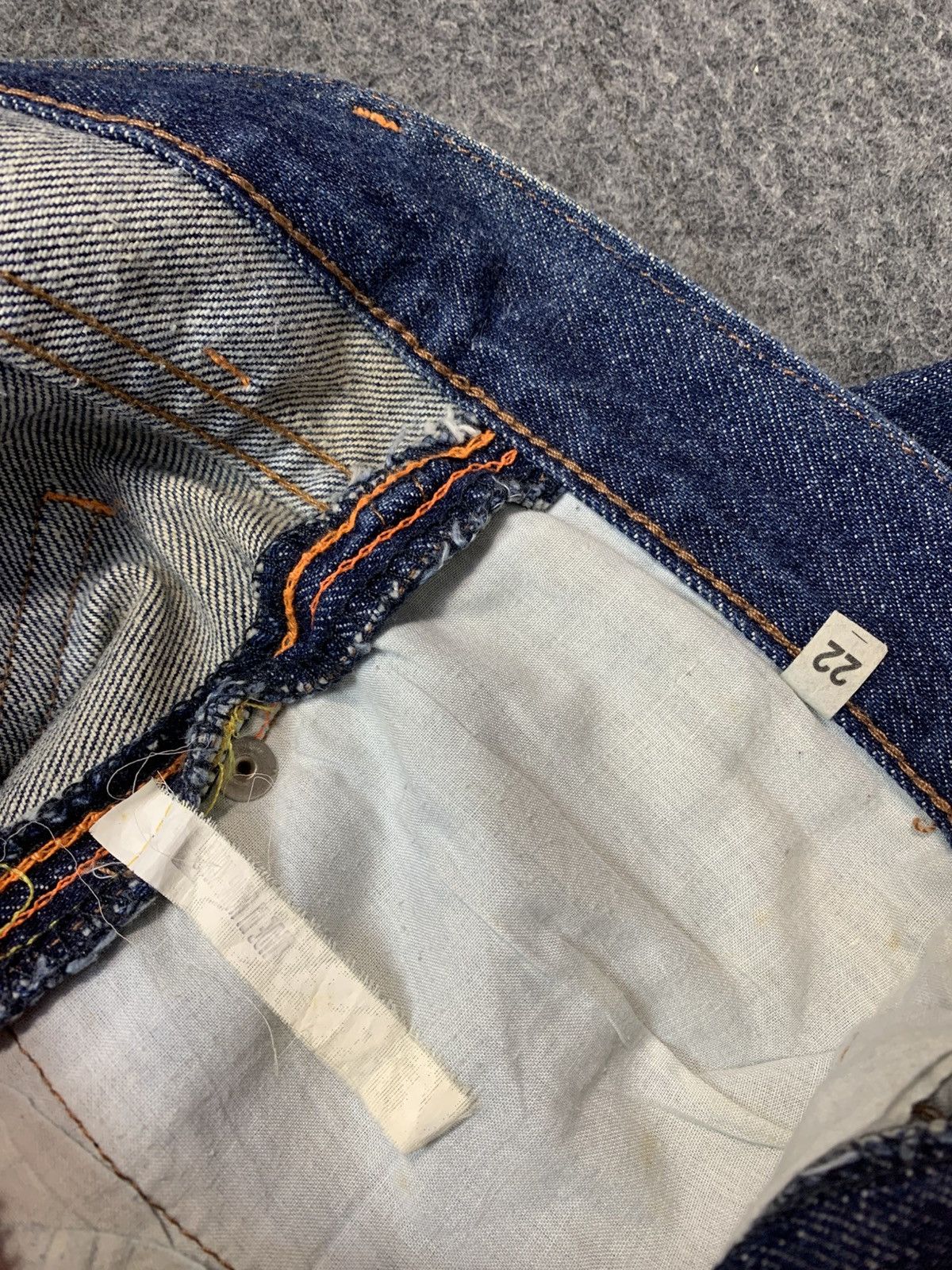 W&LT Hype W.&L.T Wildahd Lethal Trash Kiss Future Indigo Denim Size 30" / US 8 / IT 44 - 11 Thumbnail