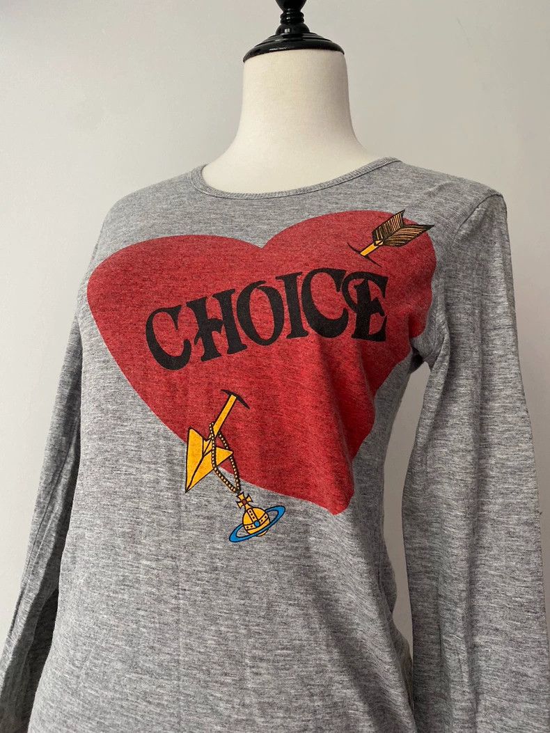Vivienne Westwood Vivienne Westwood Love Choice T-shirt top Size M / US 6-8 / IT 42-44 - 2 Thumbnail